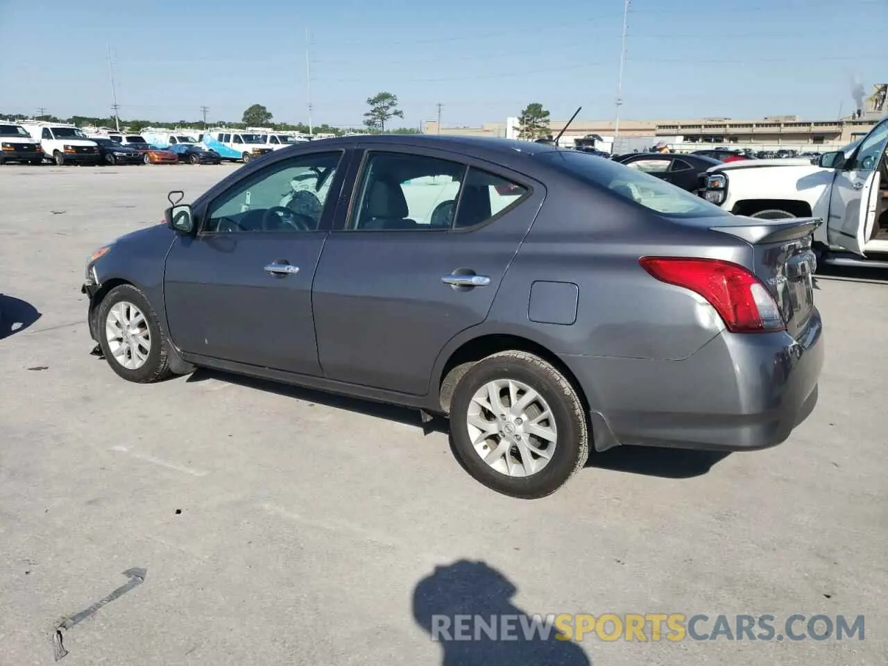 2 Photograph of a damaged car 3N1CN7AP5KL869530 NISSAN VERSA 2019