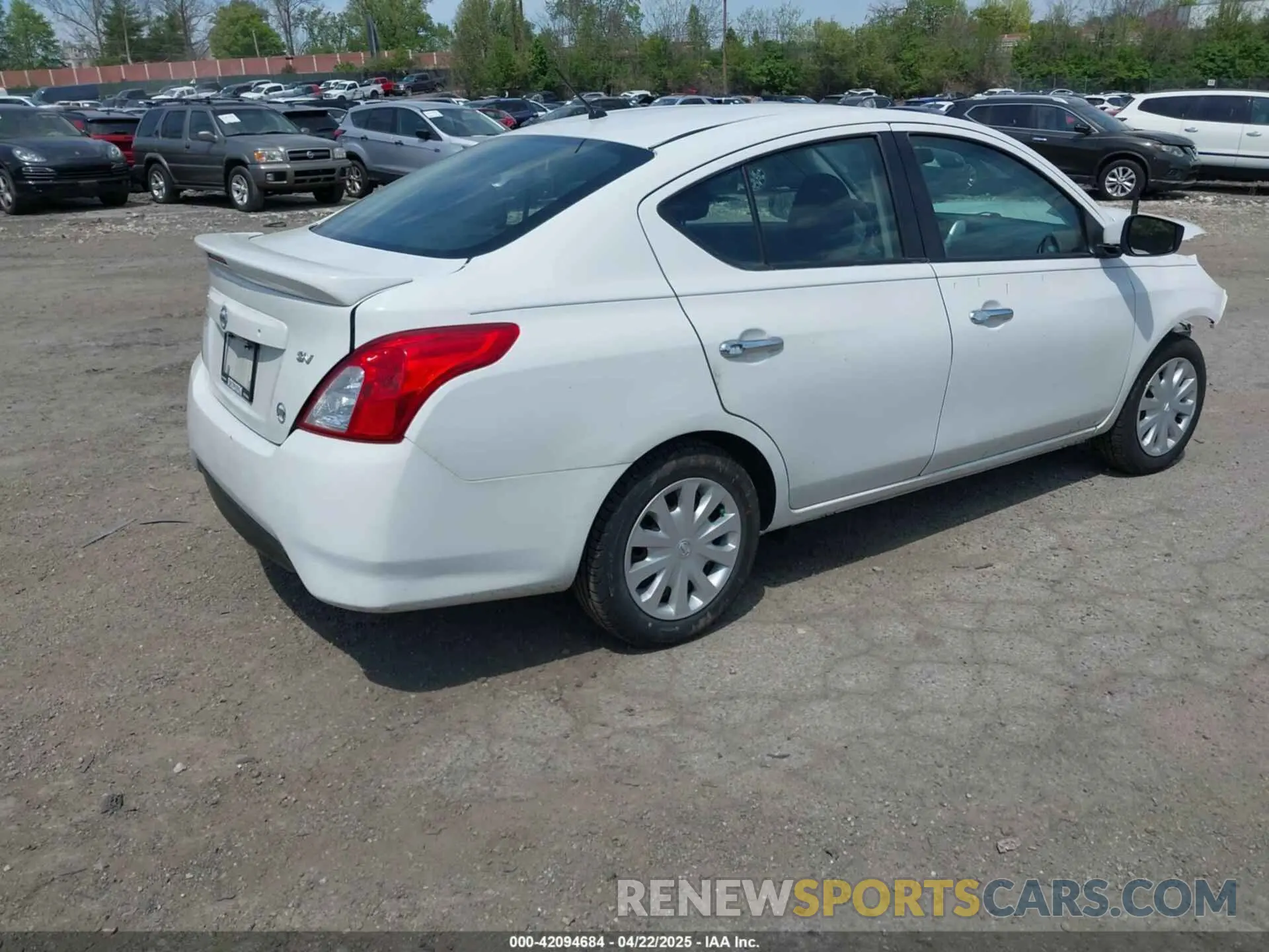 4 Photograph of a damaged car 3N1CN7AP5KL870094 NISSAN VERSA 2019