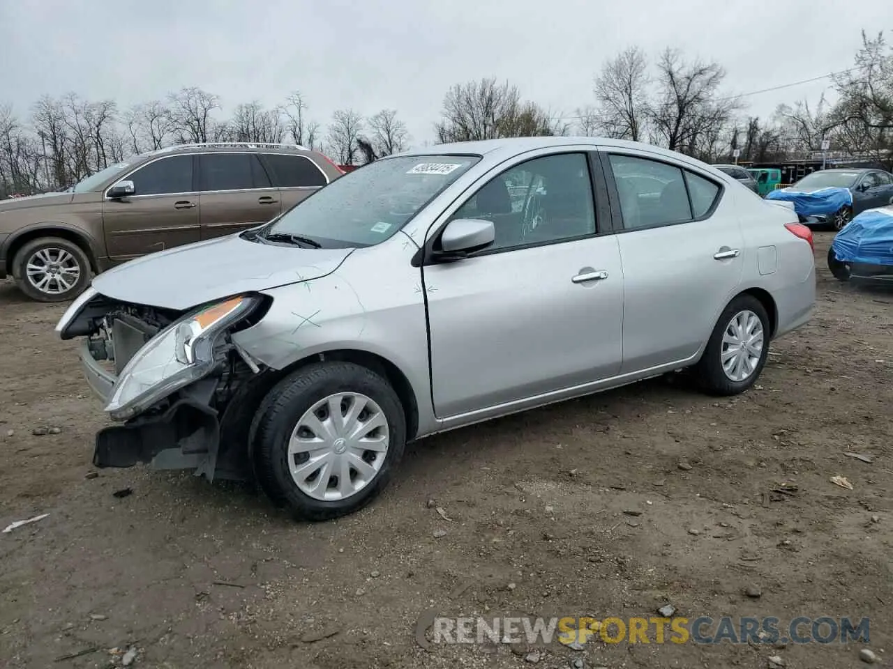 1 Photograph of a damaged car 3N1CN7AP5KL871908 NISSAN VERSA 2019