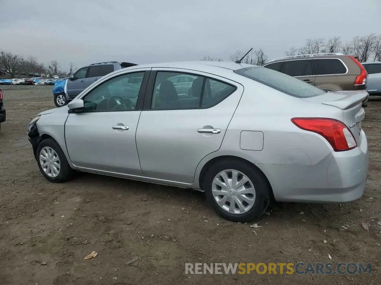2 Photograph of a damaged car 3N1CN7AP5KL871908 NISSAN VERSA 2019