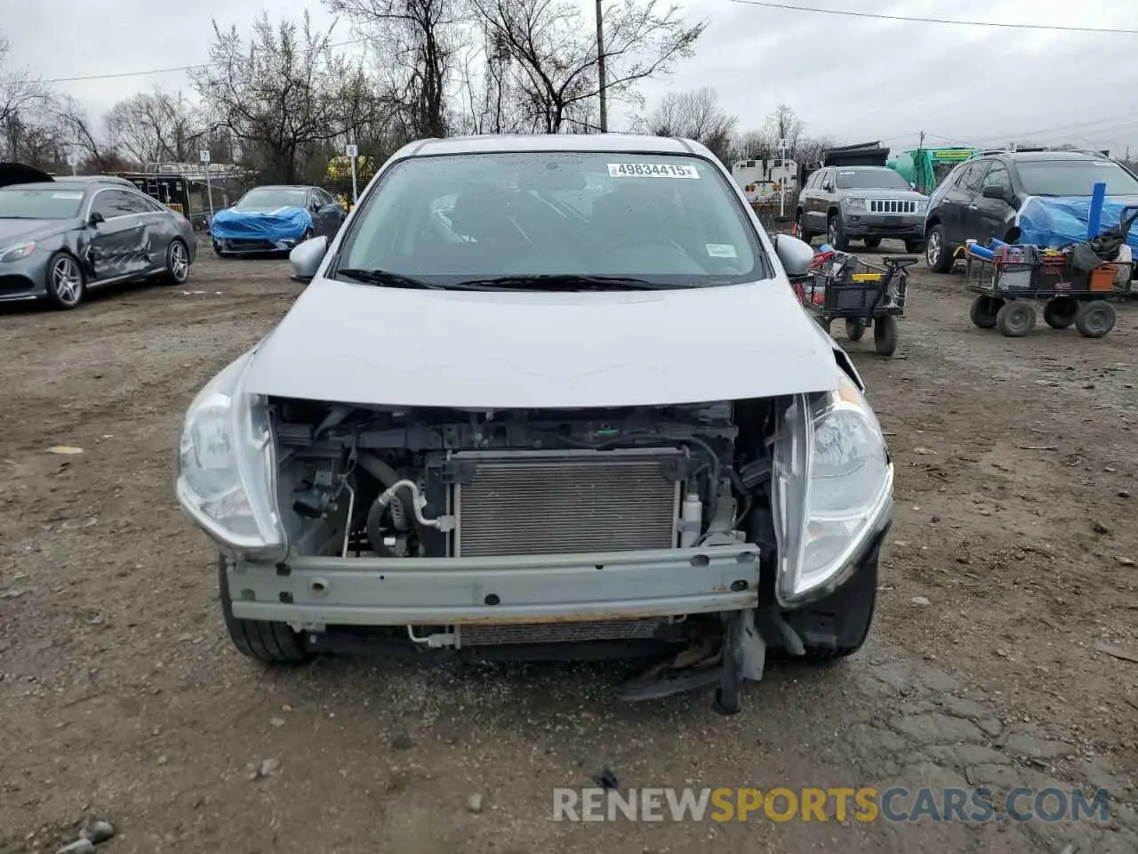 5 Photograph of a damaged car 3N1CN7AP5KL871908 NISSAN VERSA 2019