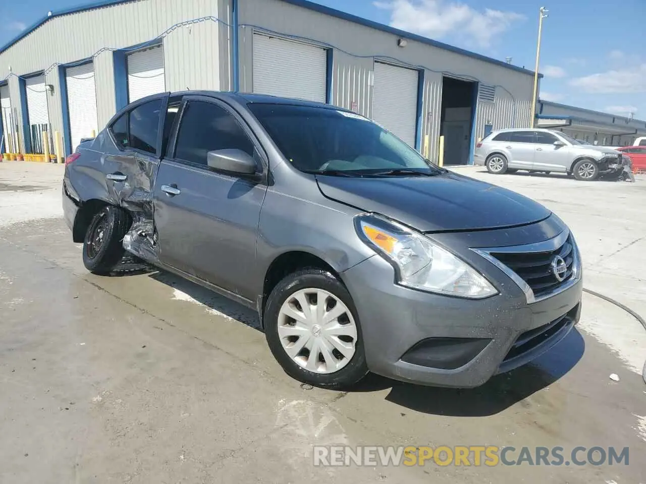 4 Photograph of a damaged car 3N1CN7AP5KL875358 NISSAN VERSA 2019
