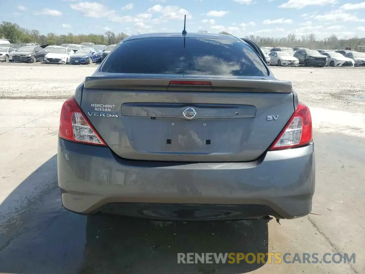 6 Photograph of a damaged car 3N1CN7AP5KL875358 NISSAN VERSA 2019