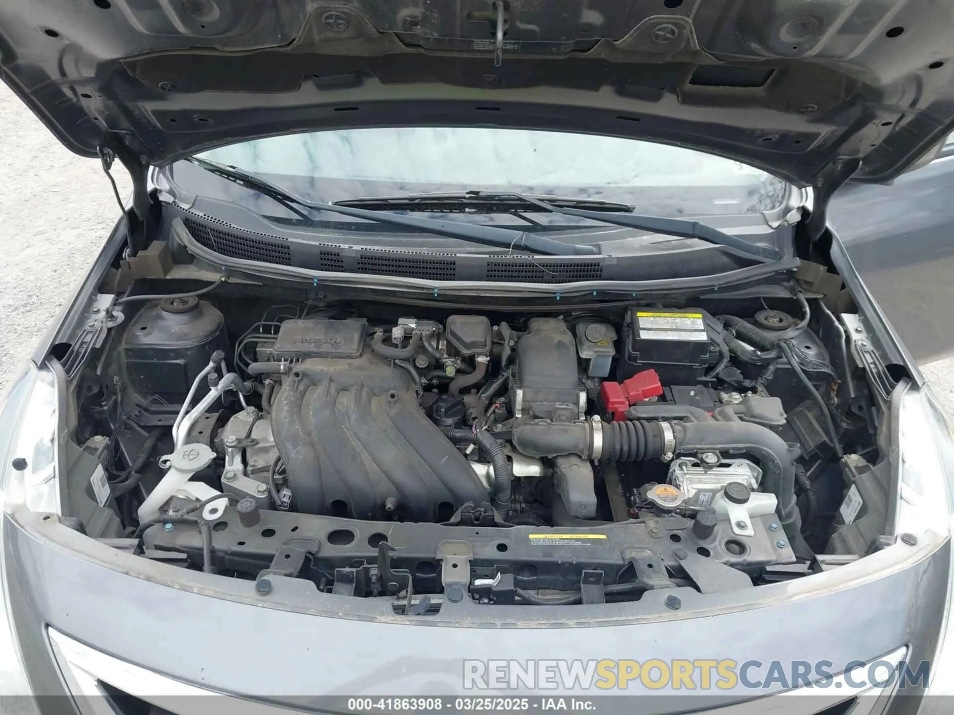 10 Photograph of a damaged car 3N1CN7AP6KL807361 NISSAN VERSA 2019