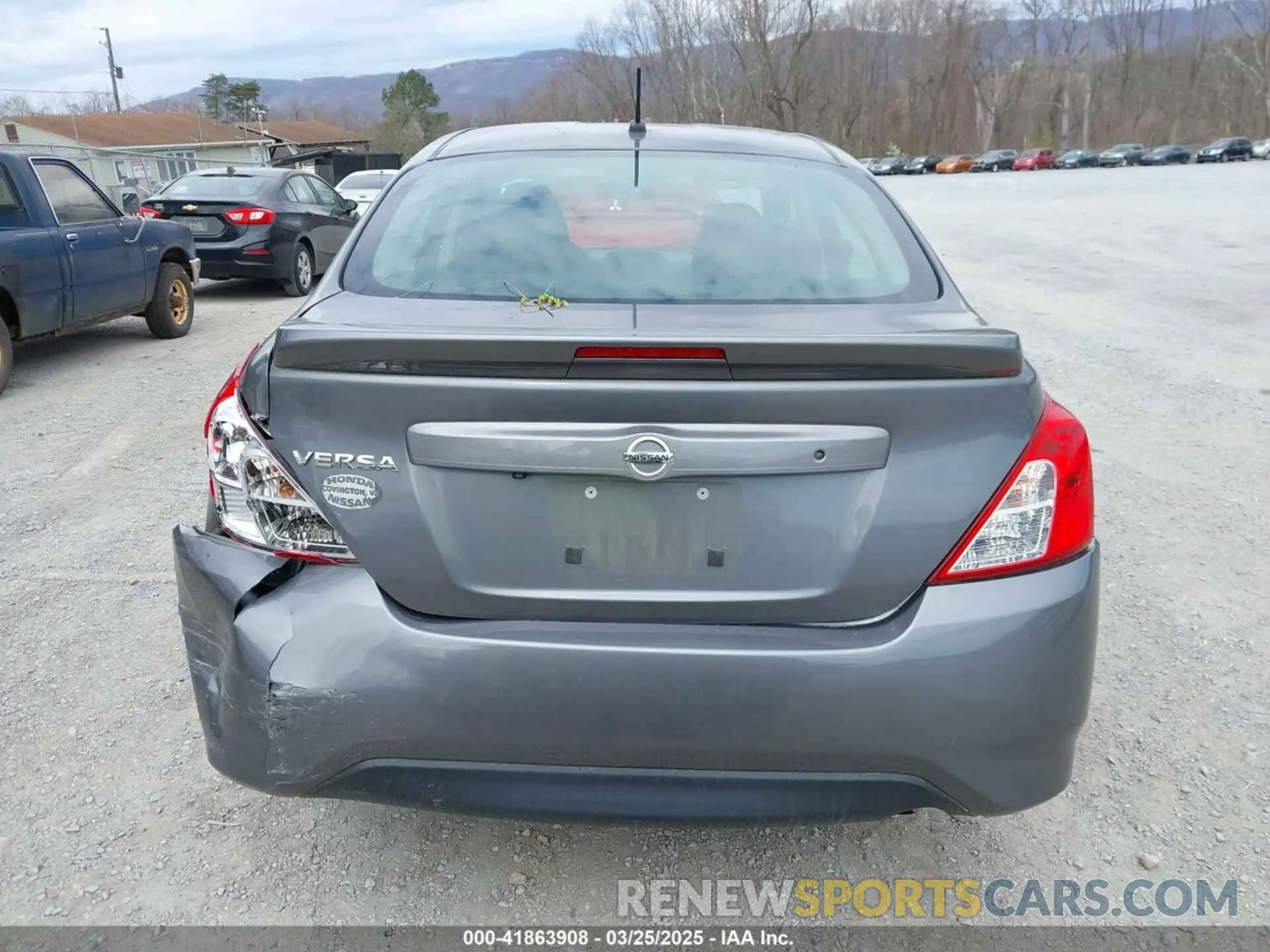 16 Photograph of a damaged car 3N1CN7AP6KL807361 NISSAN VERSA 2019