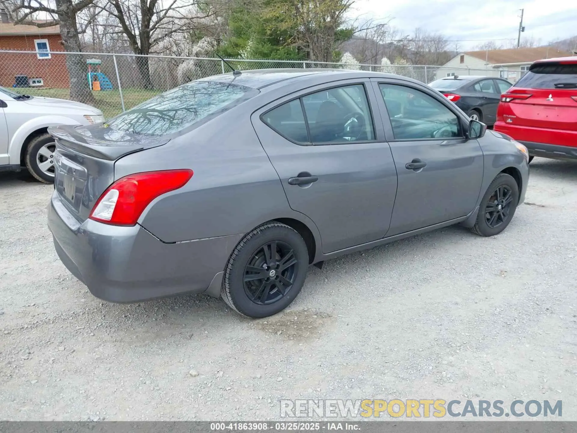 4 Photograph of a damaged car 3N1CN7AP6KL807361 NISSAN VERSA 2019