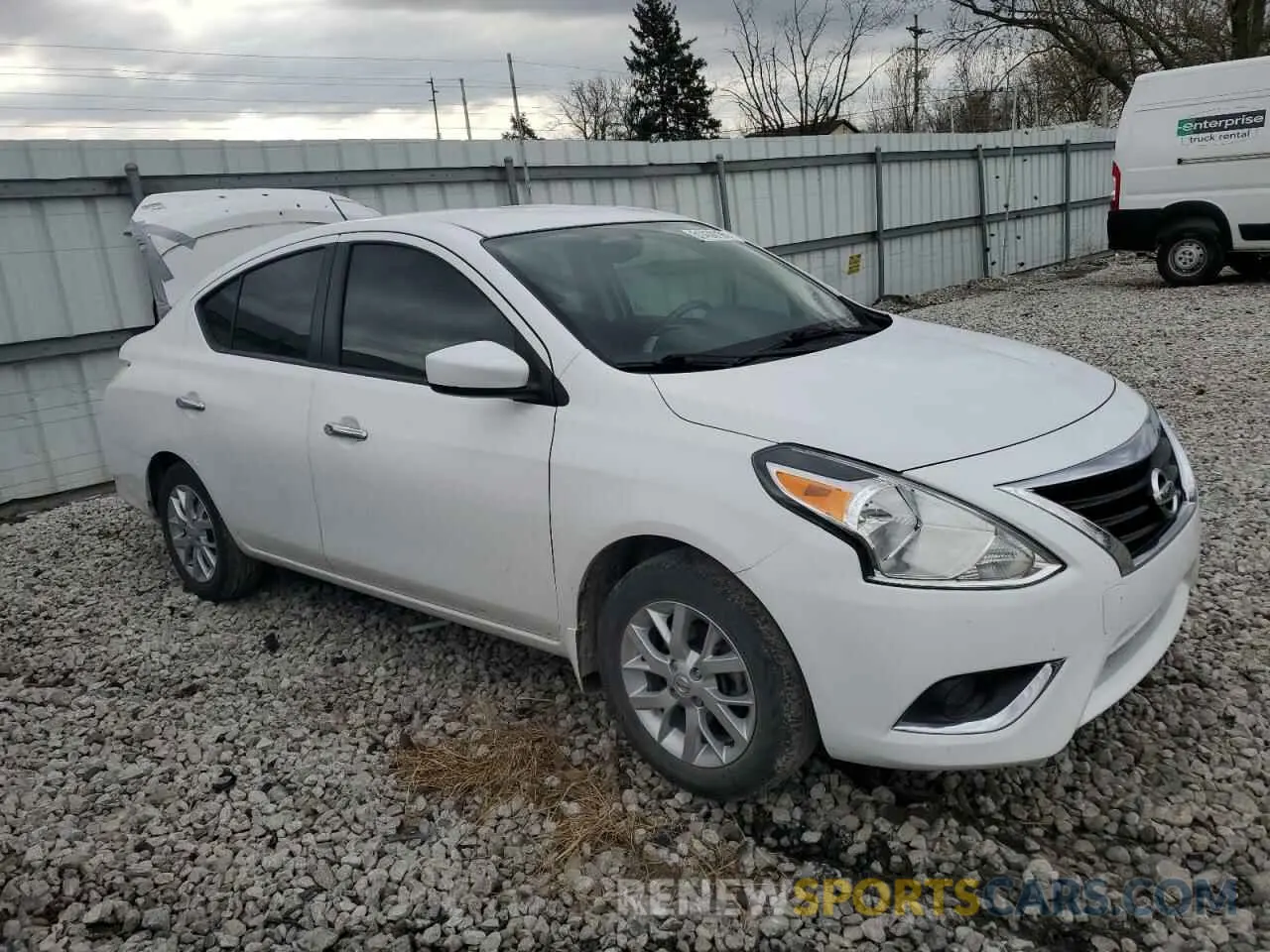 4 Photograph of a damaged car 3N1CN7AP6KL812236 NISSAN VERSA 2019
