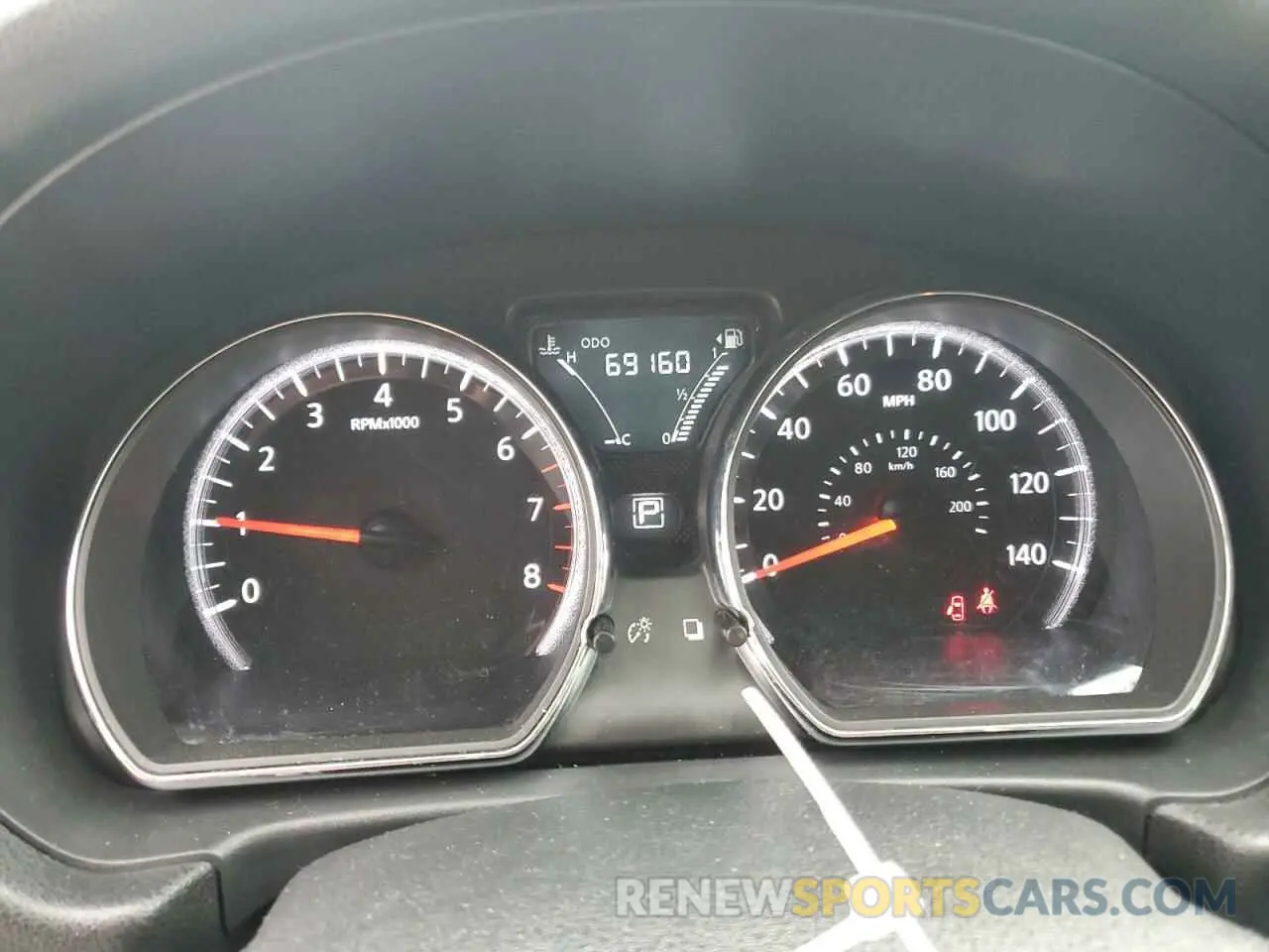 9 Photograph of a damaged car 3N1CN7AP6KL812236 NISSAN VERSA 2019