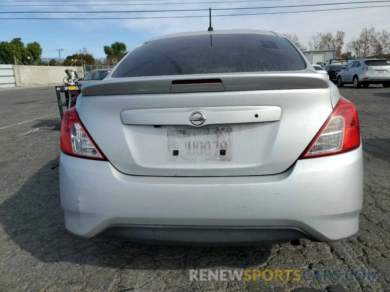 6 Photograph of a damaged car 3N1CN7AP6KL816223 NISSAN VERSA 2019