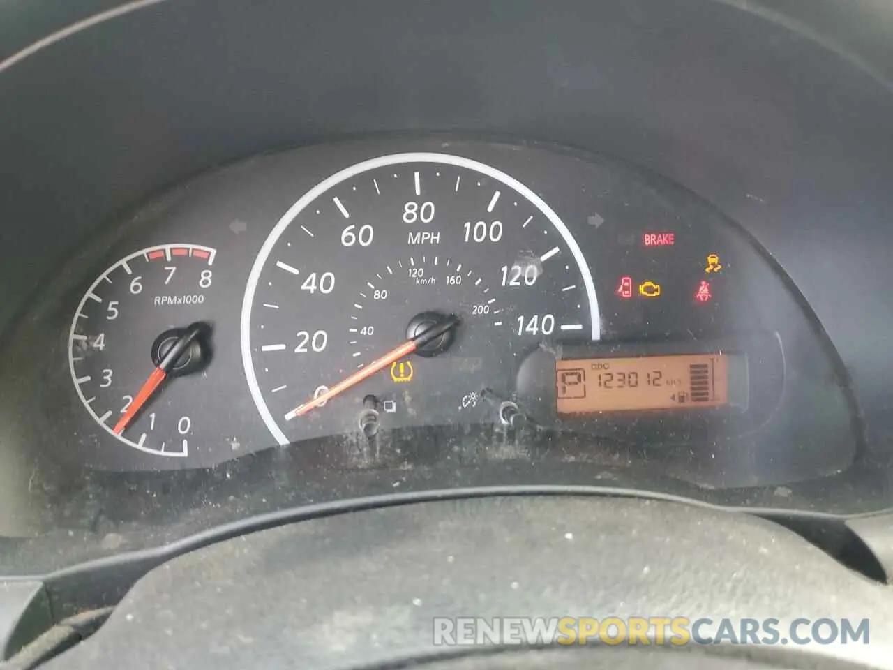 9 Photograph of a damaged car 3N1CN7AP6KL816223 NISSAN VERSA 2019