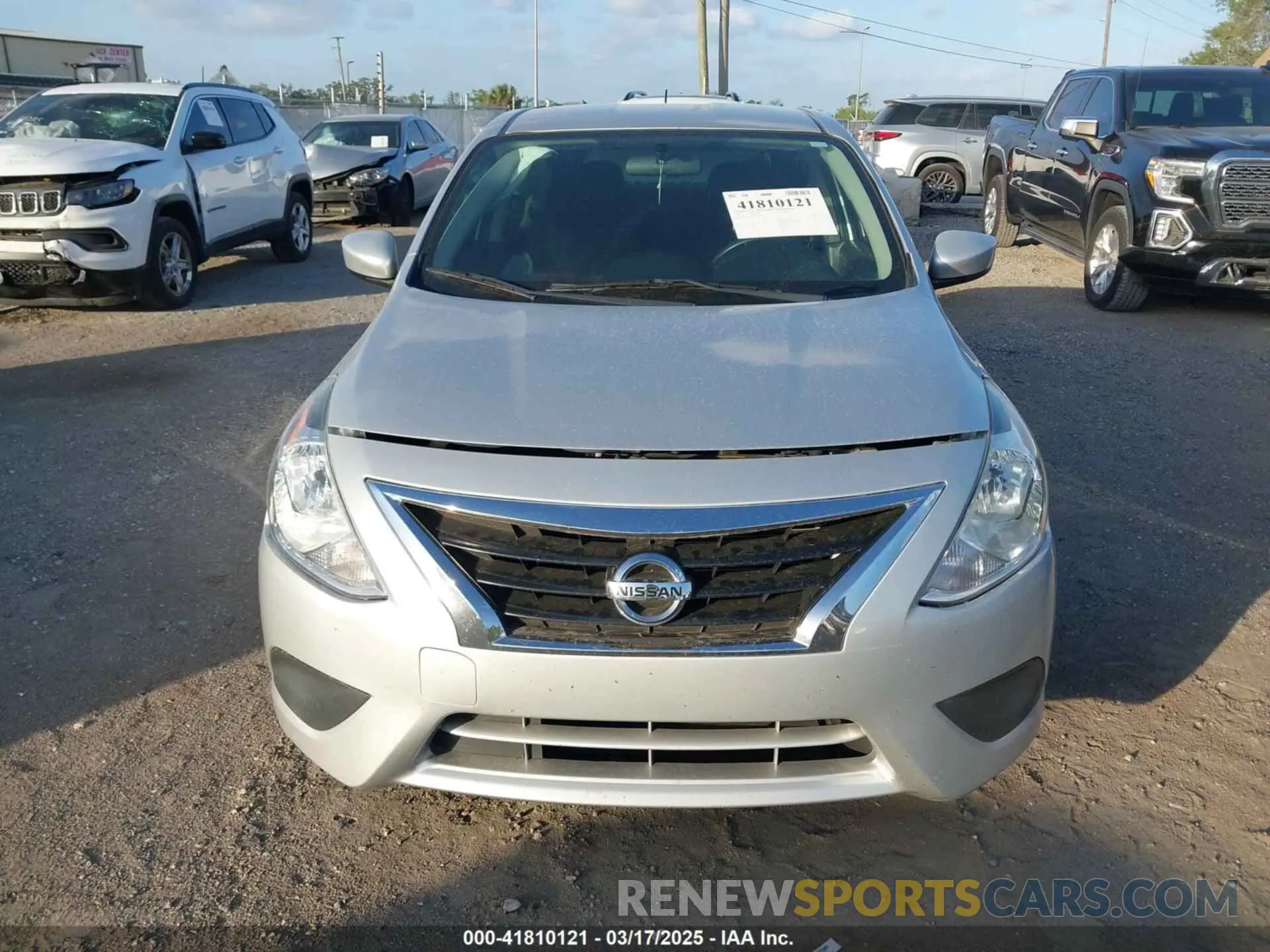 12 Photograph of a damaged car 3N1CN7AP6KL825438 NISSAN VERSA 2019