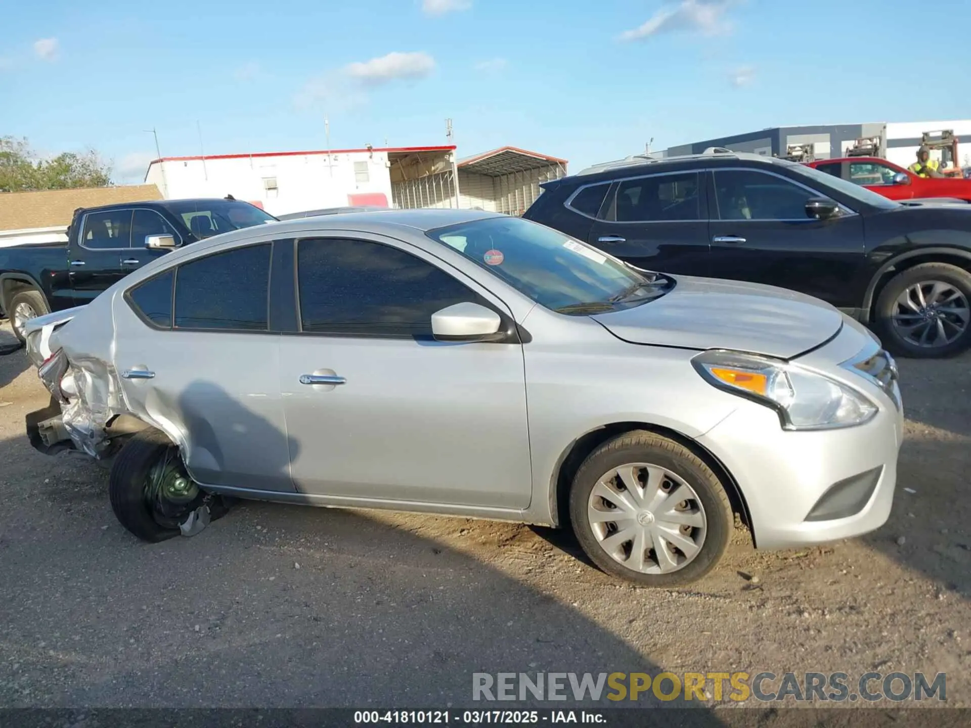 13 Photograph of a damaged car 3N1CN7AP6KL825438 NISSAN VERSA 2019