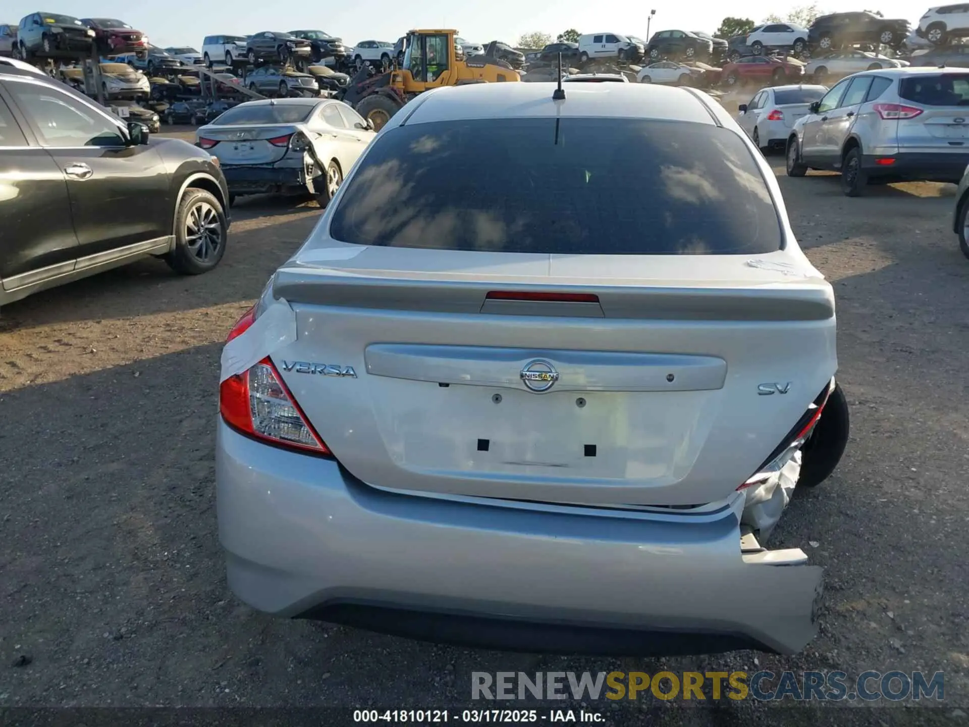16 Photograph of a damaged car 3N1CN7AP6KL825438 NISSAN VERSA 2019