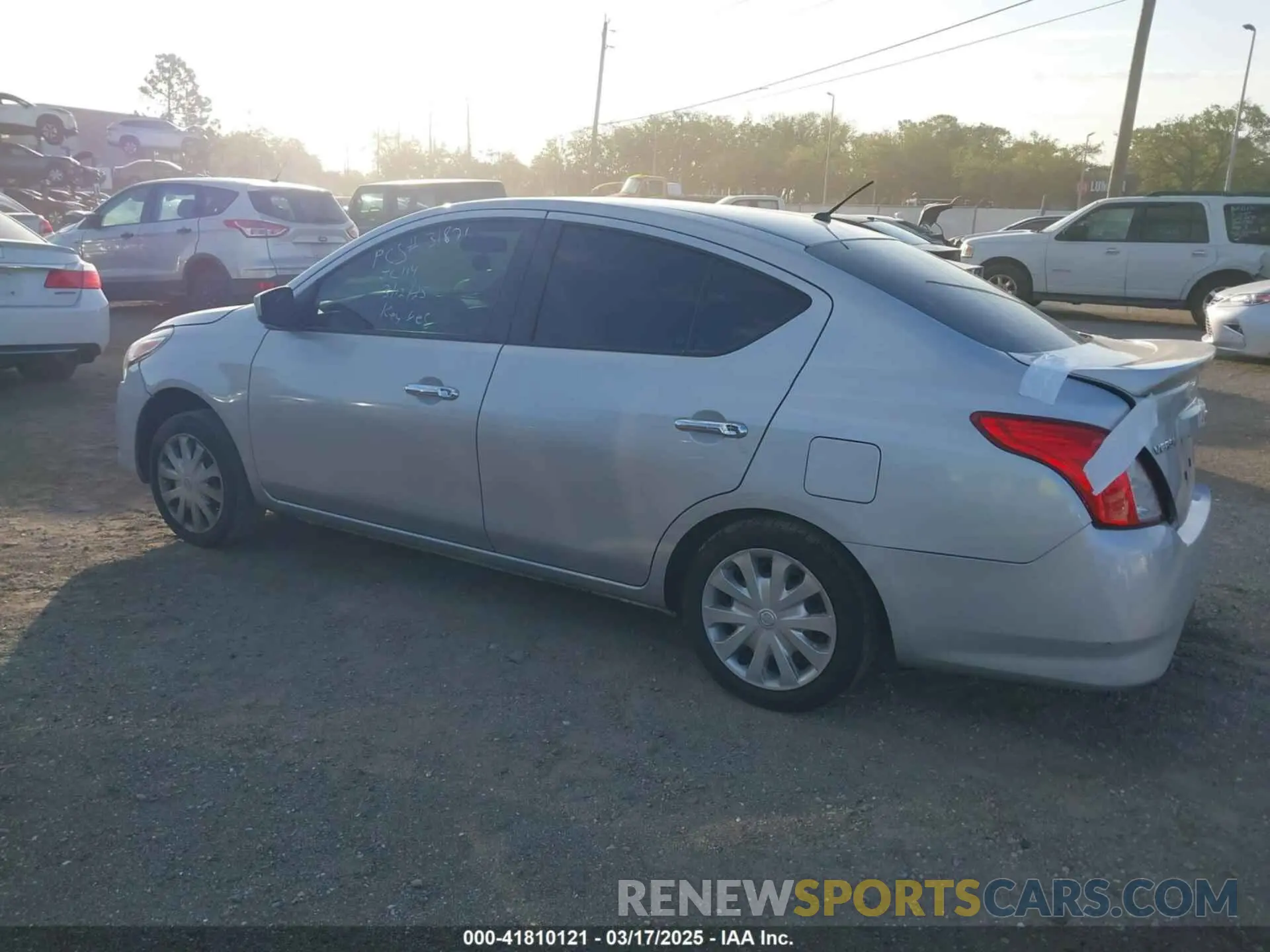 3 Photograph of a damaged car 3N1CN7AP6KL825438 NISSAN VERSA 2019