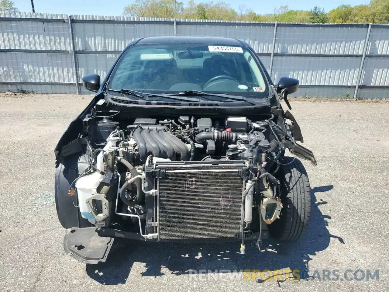 5 Photograph of a damaged car 3N1CN7AP6KL826041 NISSAN VERSA 2019