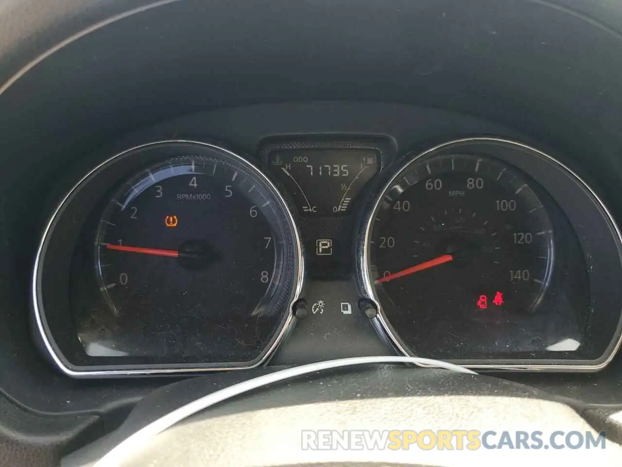 9 Photograph of a damaged car 3N1CN7AP6KL826041 NISSAN VERSA 2019