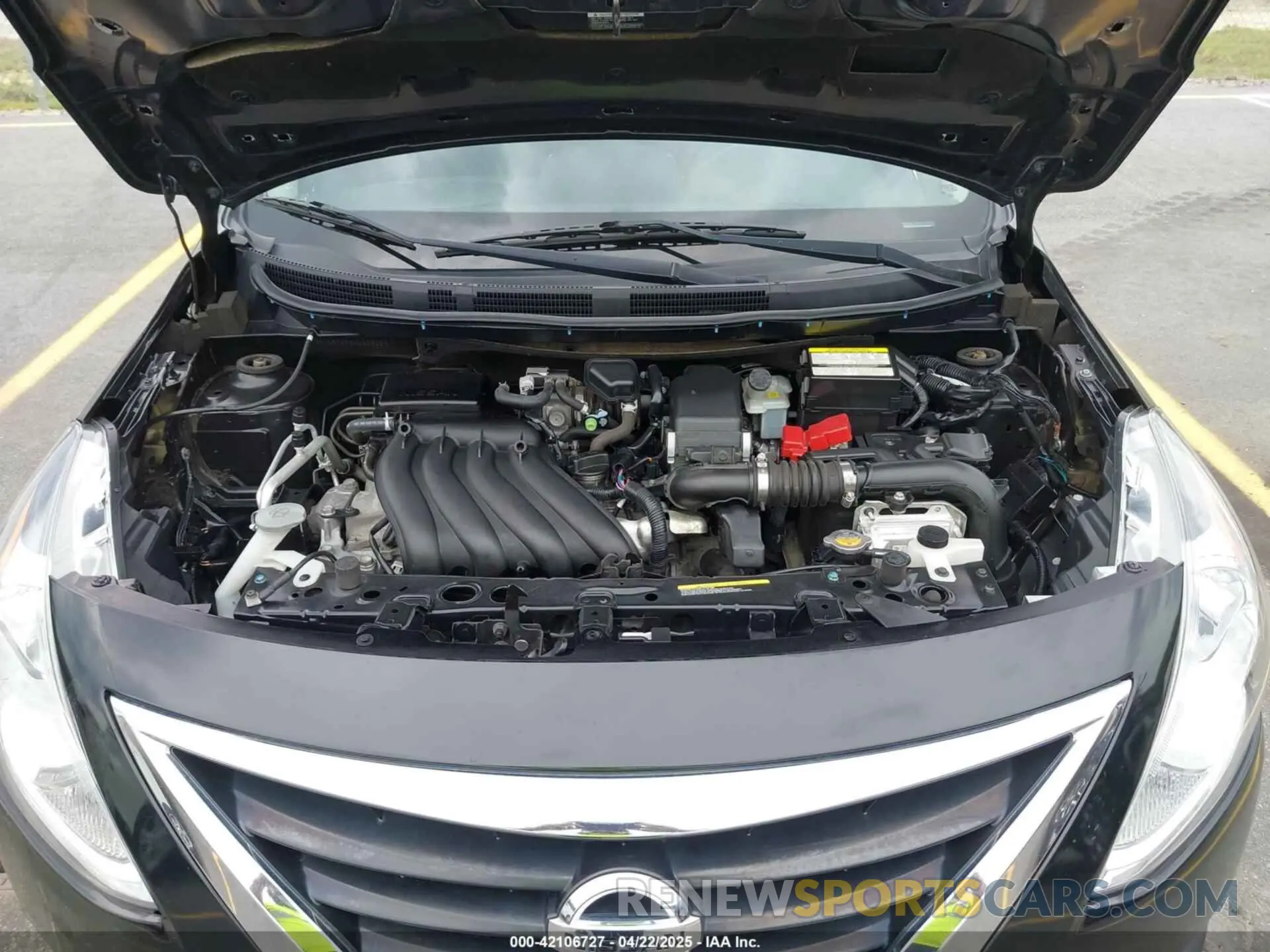 10 Photograph of a damaged car 3N1CN7AP6KL836259 NISSAN VERSA 2019