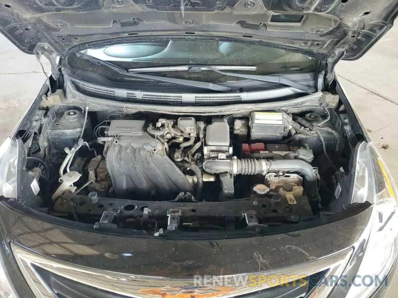 11 Photograph of a damaged car 3N1CN7AP6KL844443 NISSAN VERSA 2019
