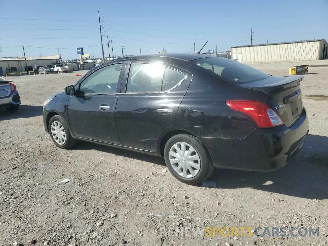 2 Photograph of a damaged car 3N1CN7AP6KL849271 NISSAN VERSA 2019