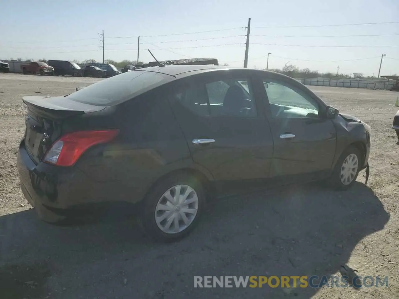 3 Photograph of a damaged car 3N1CN7AP6KL849271 NISSAN VERSA 2019