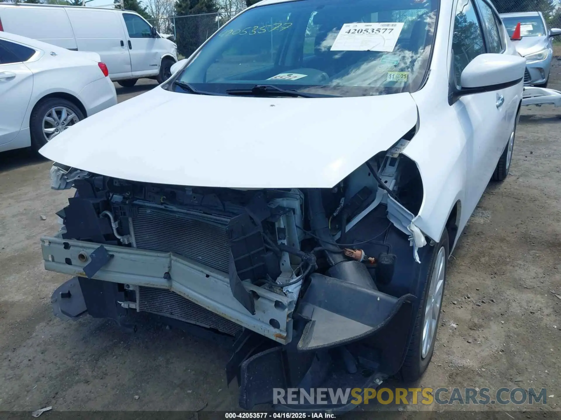 6 Photograph of a damaged car 3N1CN7AP6KL850498 NISSAN VERSA 2019