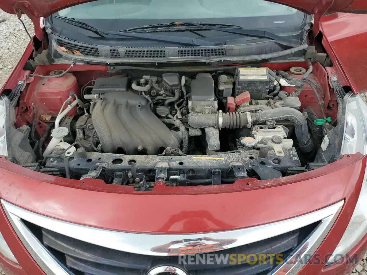 11 Photograph of a damaged car 3N1CN7AP6KL851246 NISSAN VERSA 2019