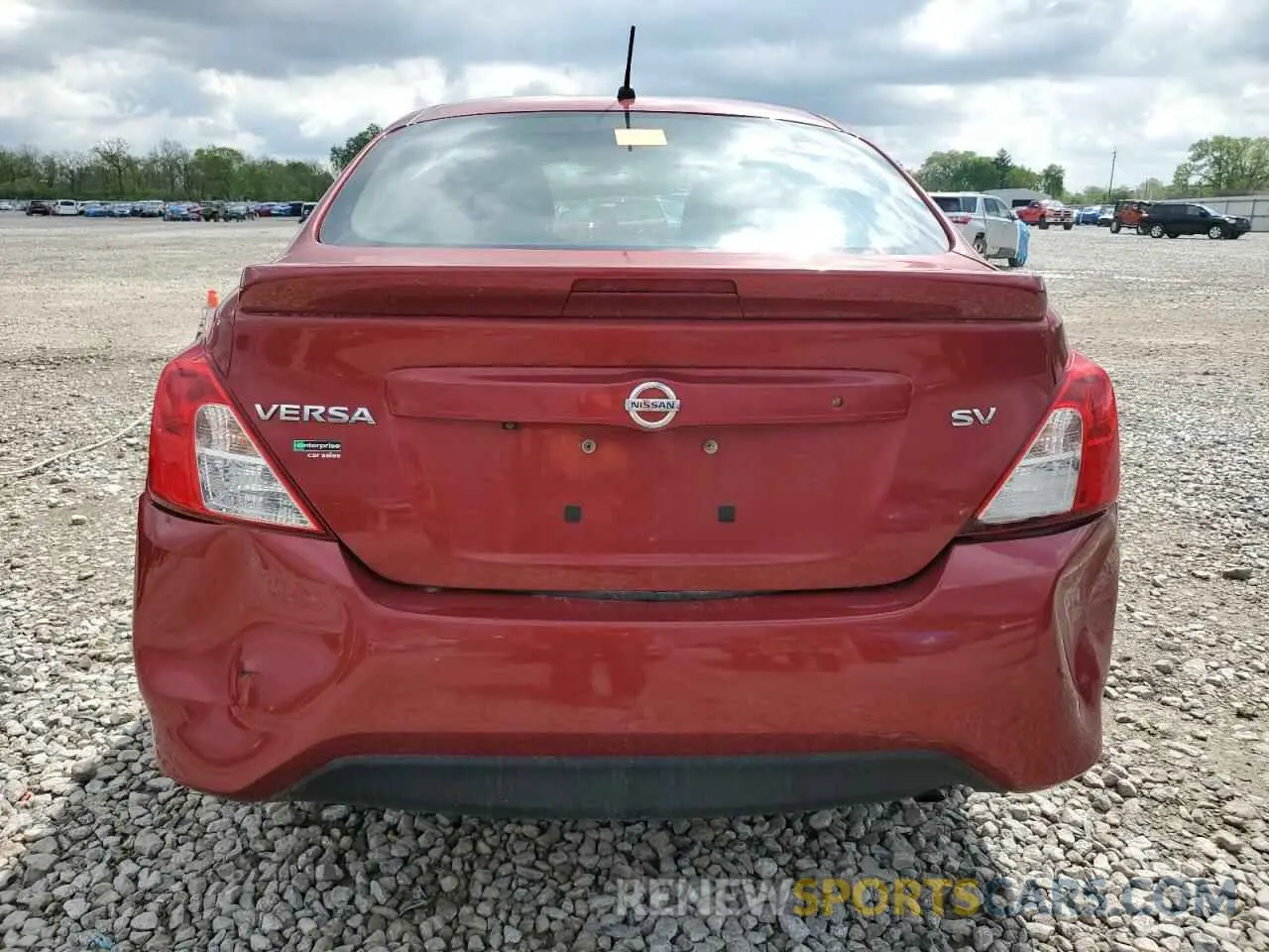 6 Photograph of a damaged car 3N1CN7AP6KL851246 NISSAN VERSA 2019