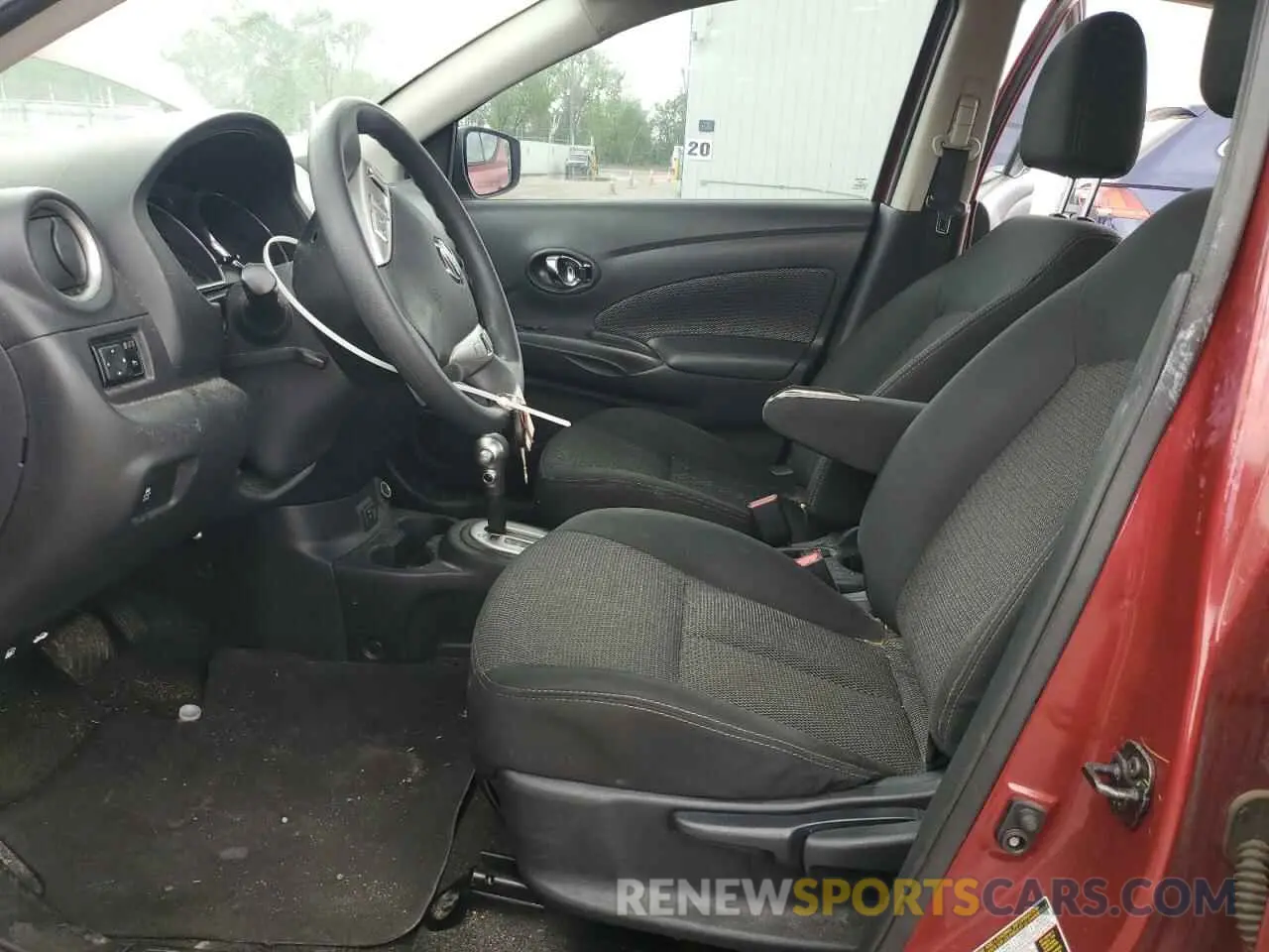 7 Photograph of a damaged car 3N1CN7AP6KL851246 NISSAN VERSA 2019