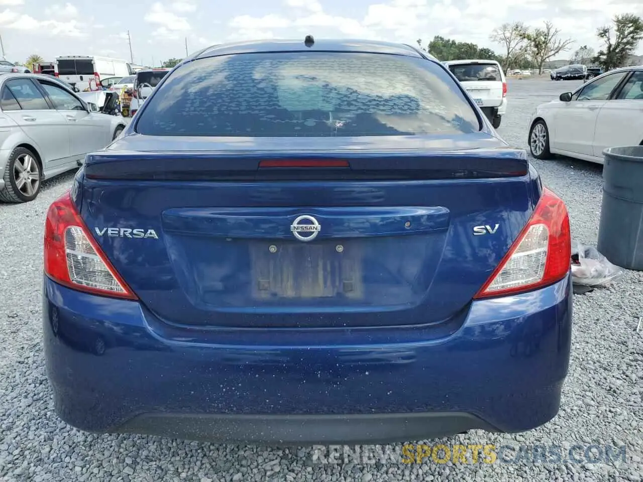6 Photograph of a damaged car 3N1CN7AP6KL851571 NISSAN VERSA 2019