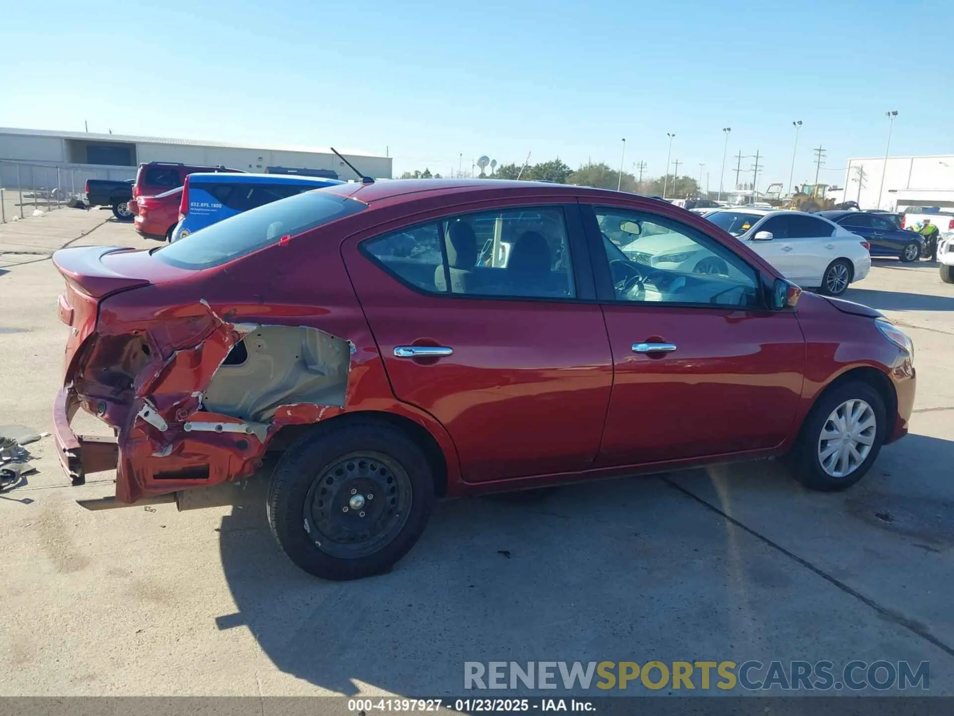 14 Photograph of a damaged car 3N1CN7AP6KL861338 NISSAN VERSA 2019