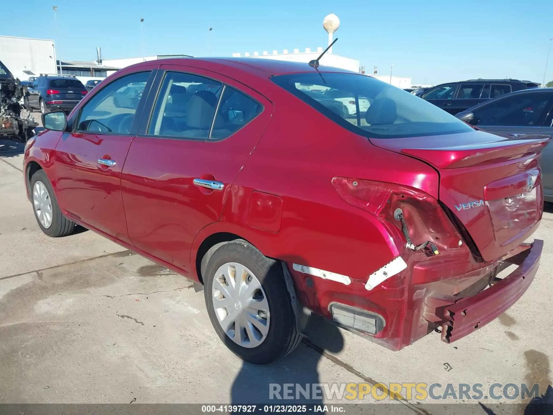 3 Photograph of a damaged car 3N1CN7AP6KL861338 NISSAN VERSA 2019