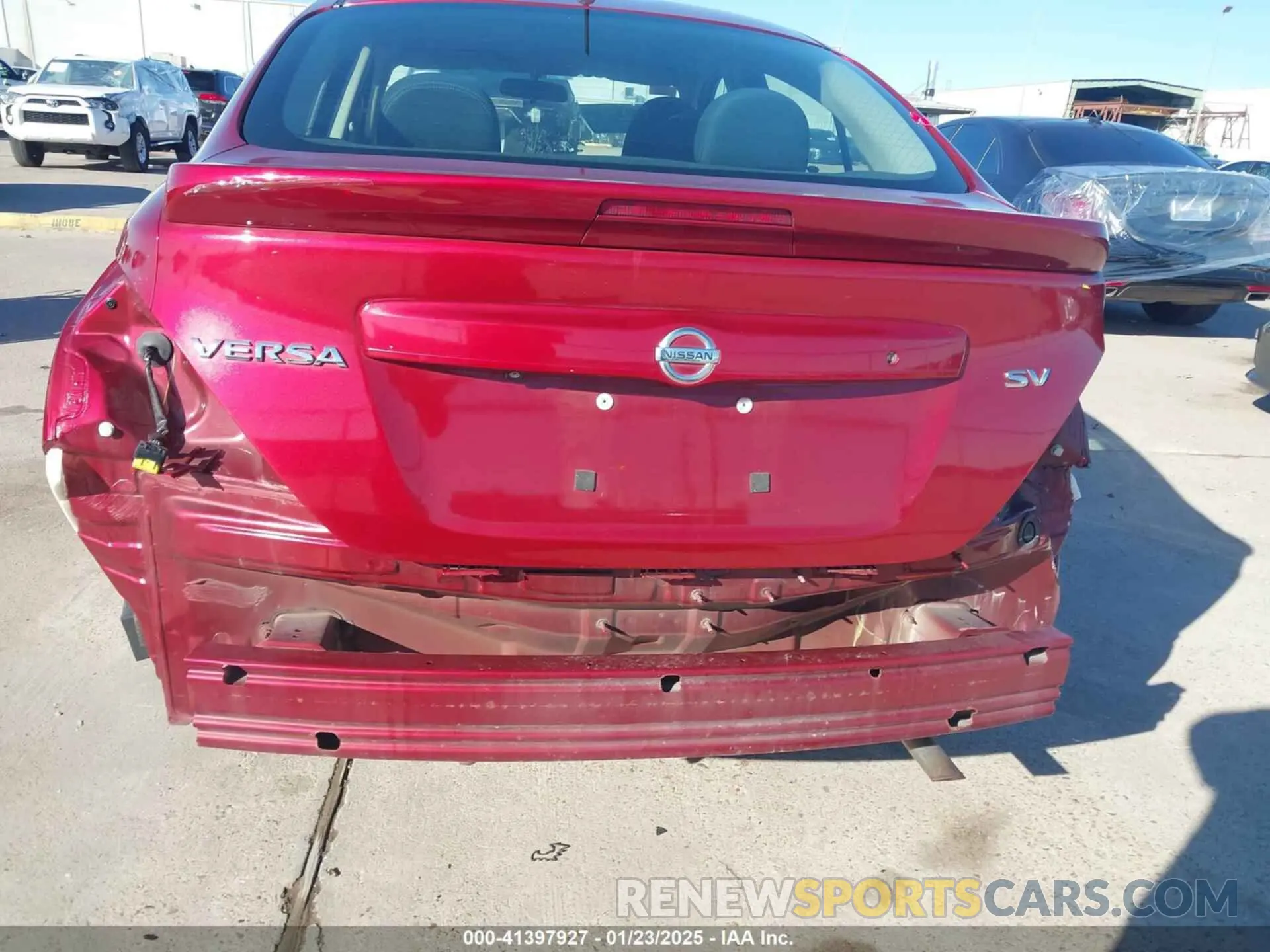 6 Photograph of a damaged car 3N1CN7AP6KL861338 NISSAN VERSA 2019