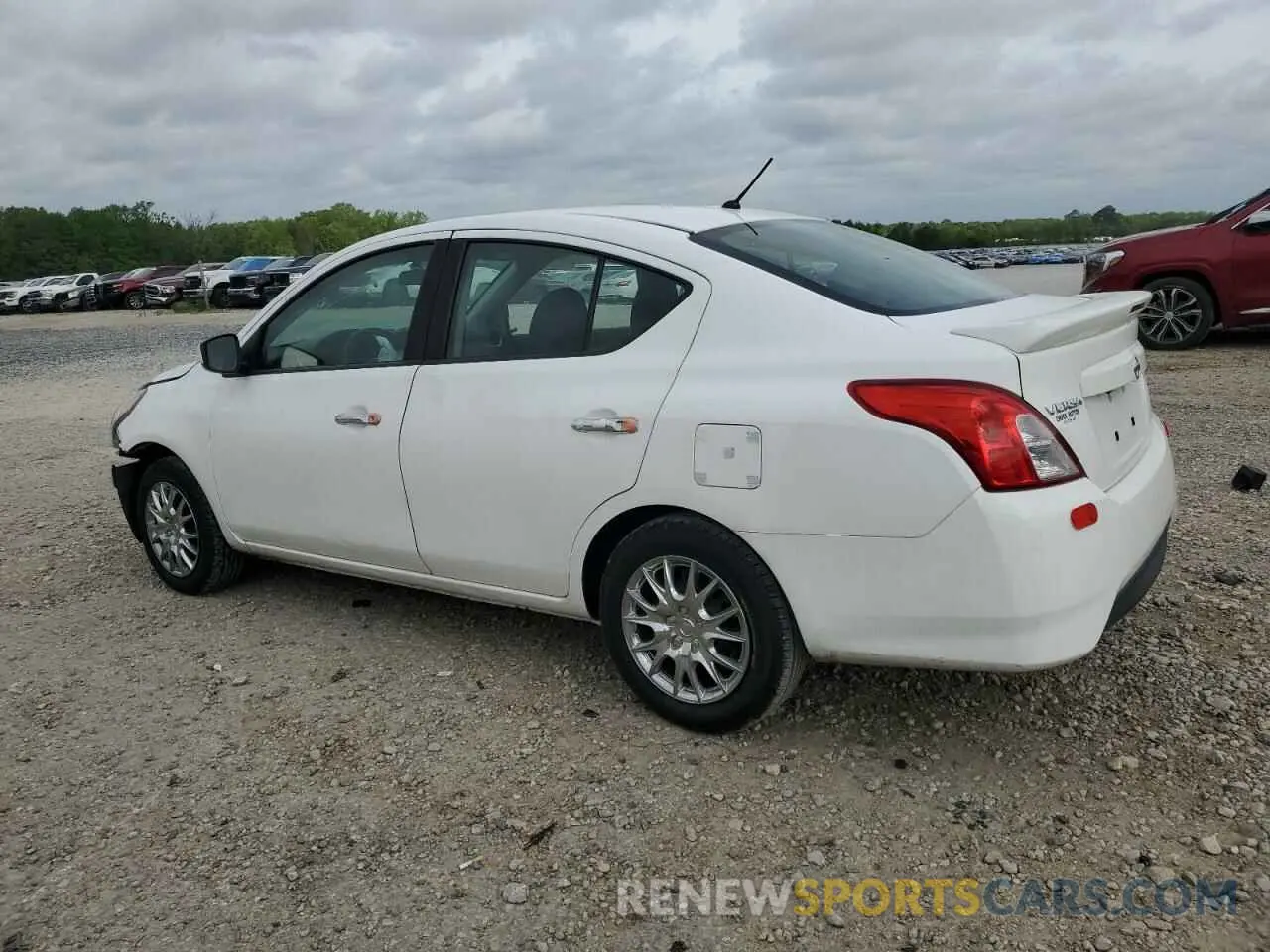 2 Photograph of a damaged car 3N1CN7AP6KL864367 NISSAN VERSA 2019