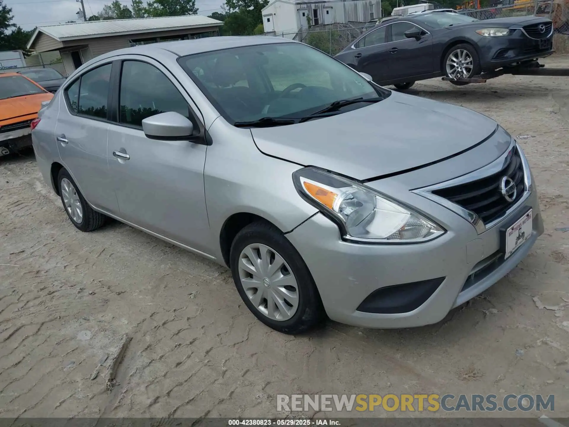 1 Photograph of a damaged car 3N1CN7AP6KL865163 NISSAN VERSA 2019