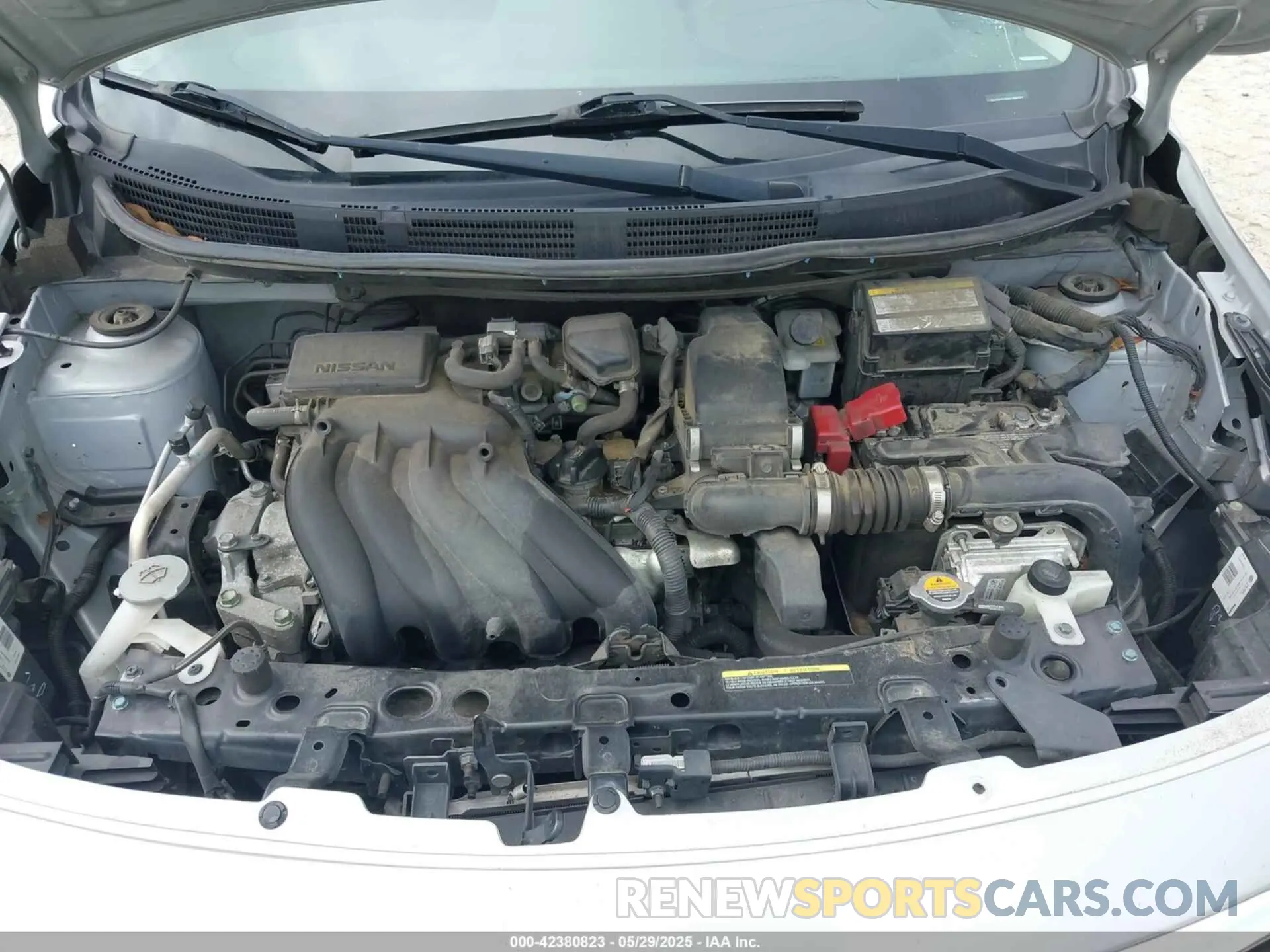10 Photograph of a damaged car 3N1CN7AP6KL865163 NISSAN VERSA 2019