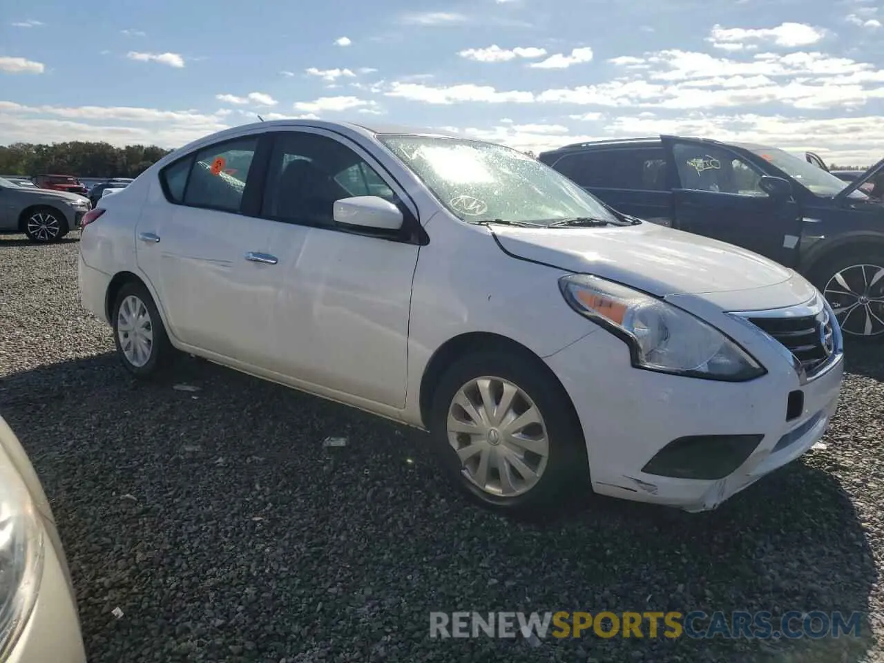 4 Photograph of a damaged car 3N1CN7AP6KL869925 NISSAN VERSA 2019