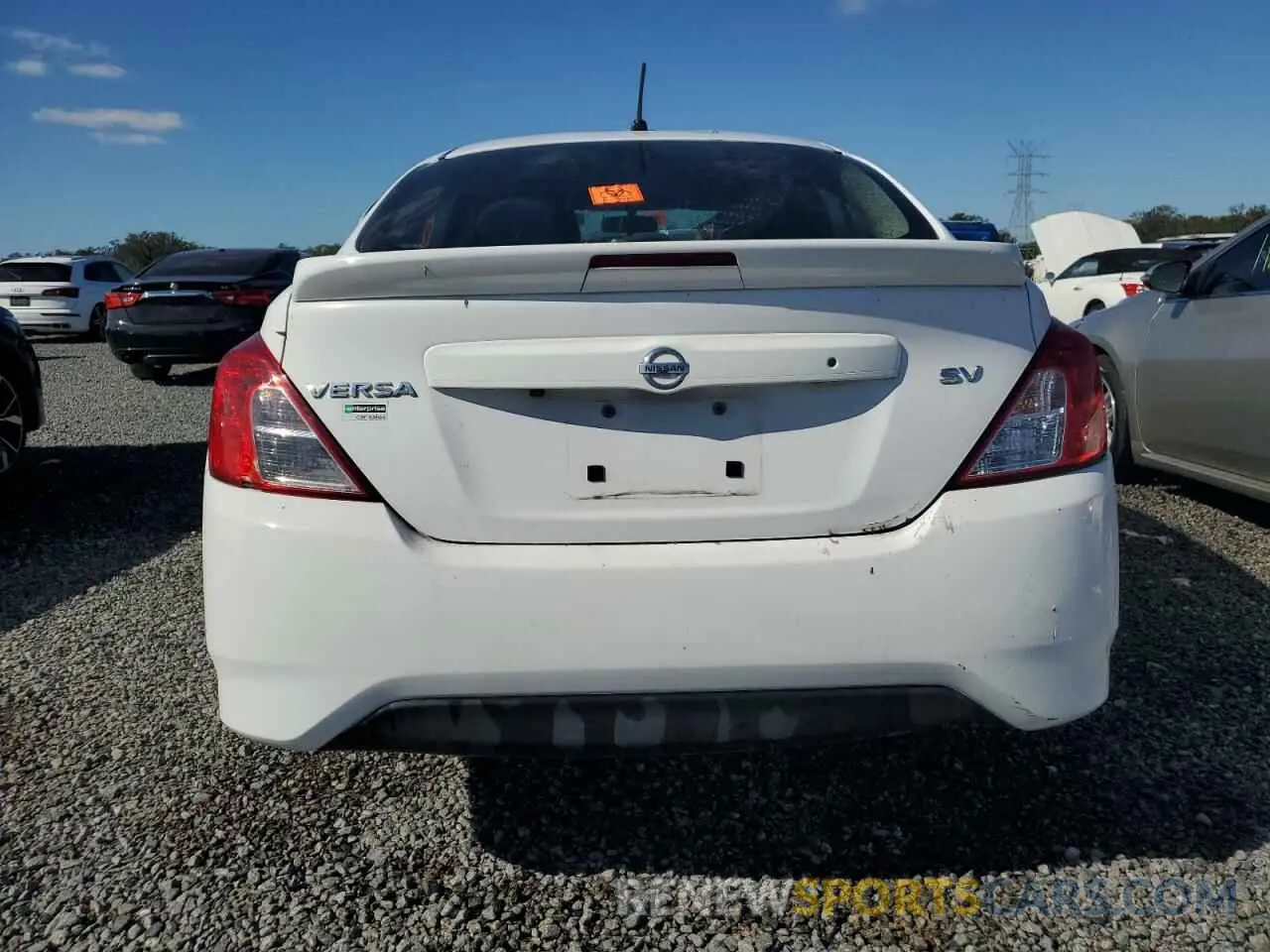 6 Photograph of a damaged car 3N1CN7AP6KL869925 NISSAN VERSA 2019