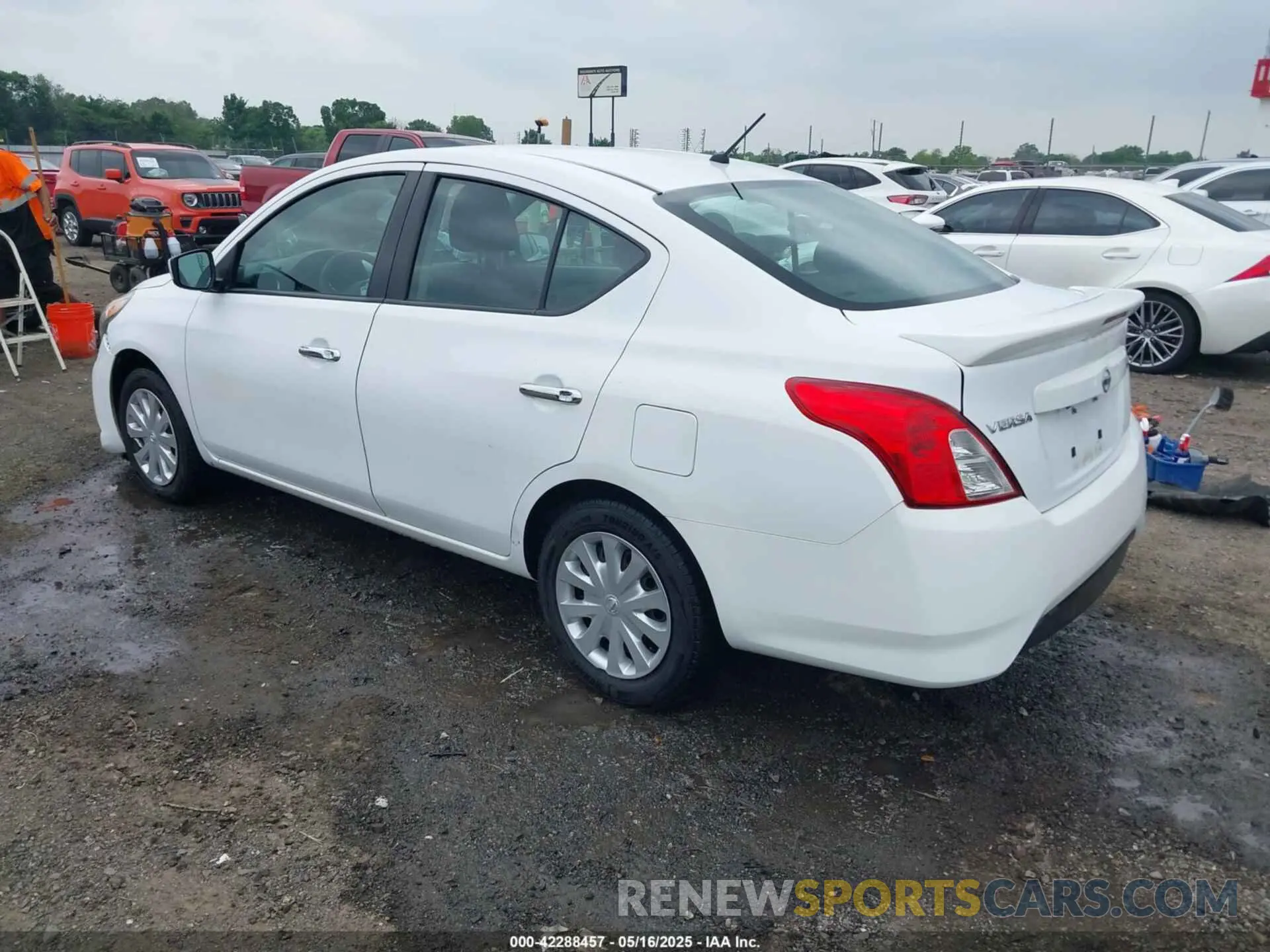 3 Photograph of a damaged car 3N1CN7AP6KL870492 NISSAN VERSA 2019
