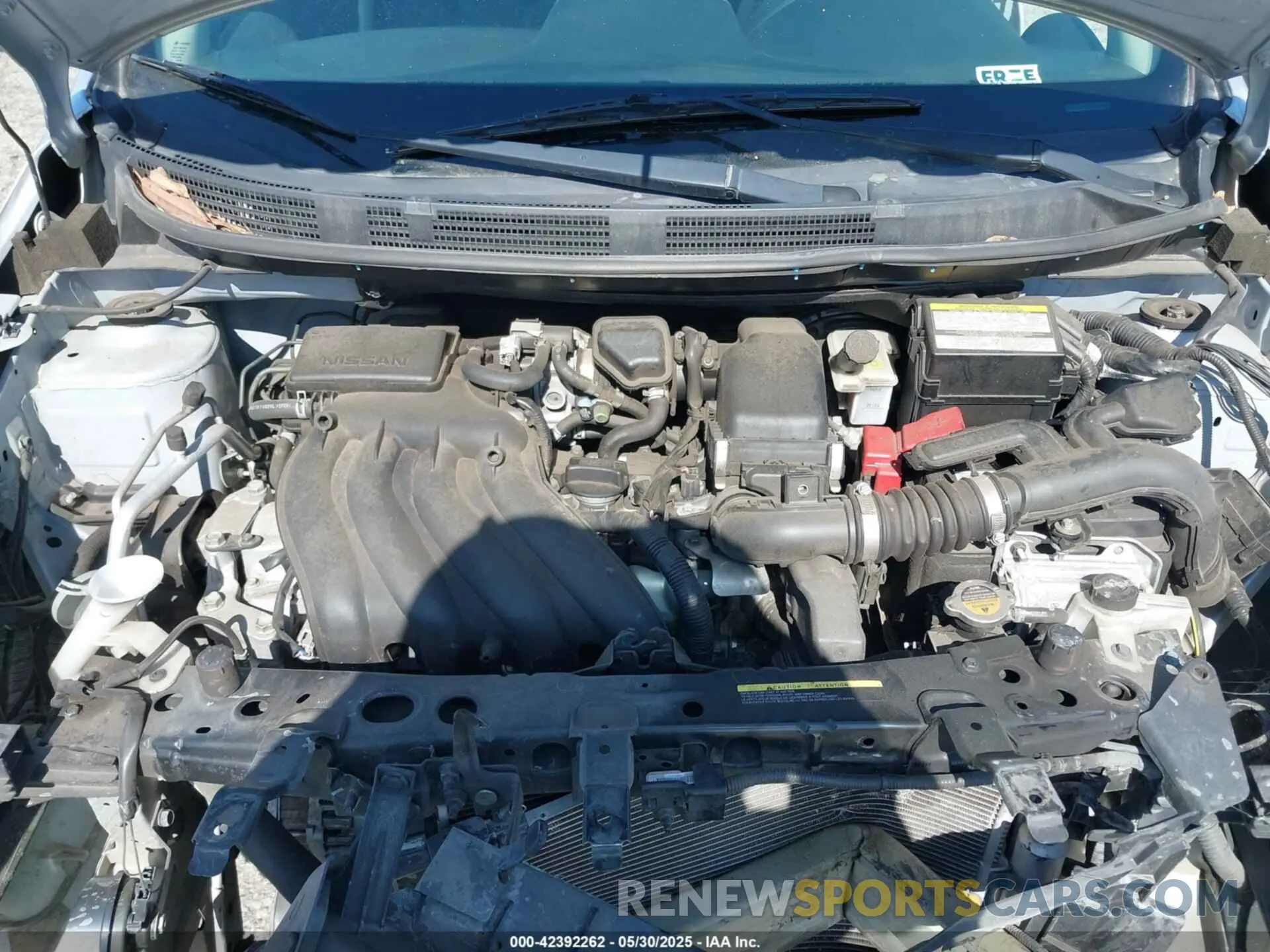 10 Photograph of a damaged car 3N1CN7AP6KL874283 NISSAN VERSA 2019