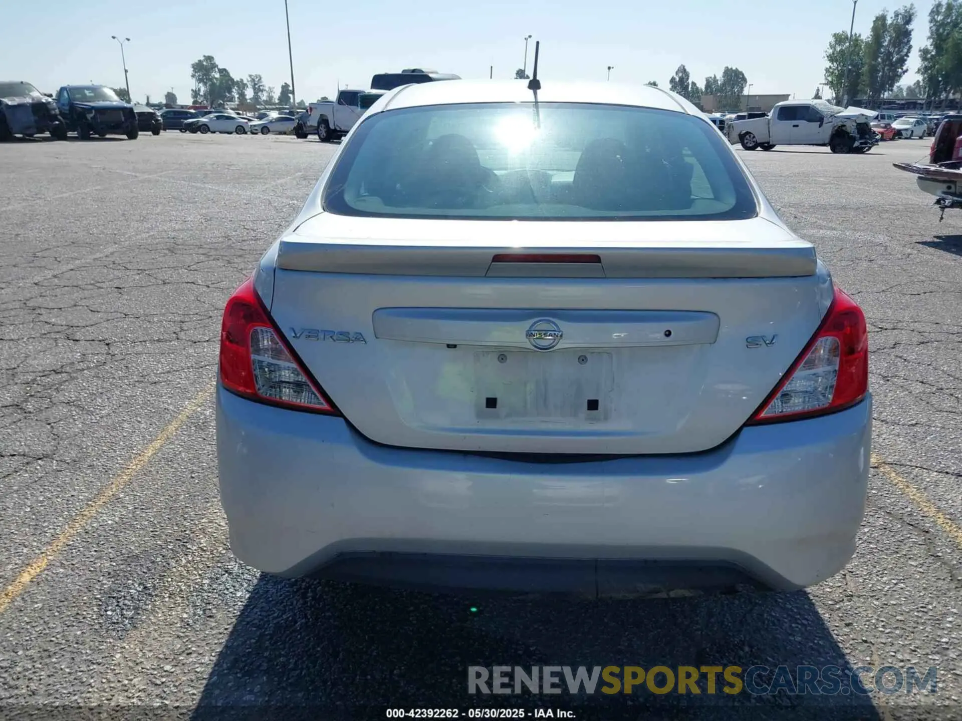 17 Photograph of a damaged car 3N1CN7AP6KL874283 NISSAN VERSA 2019