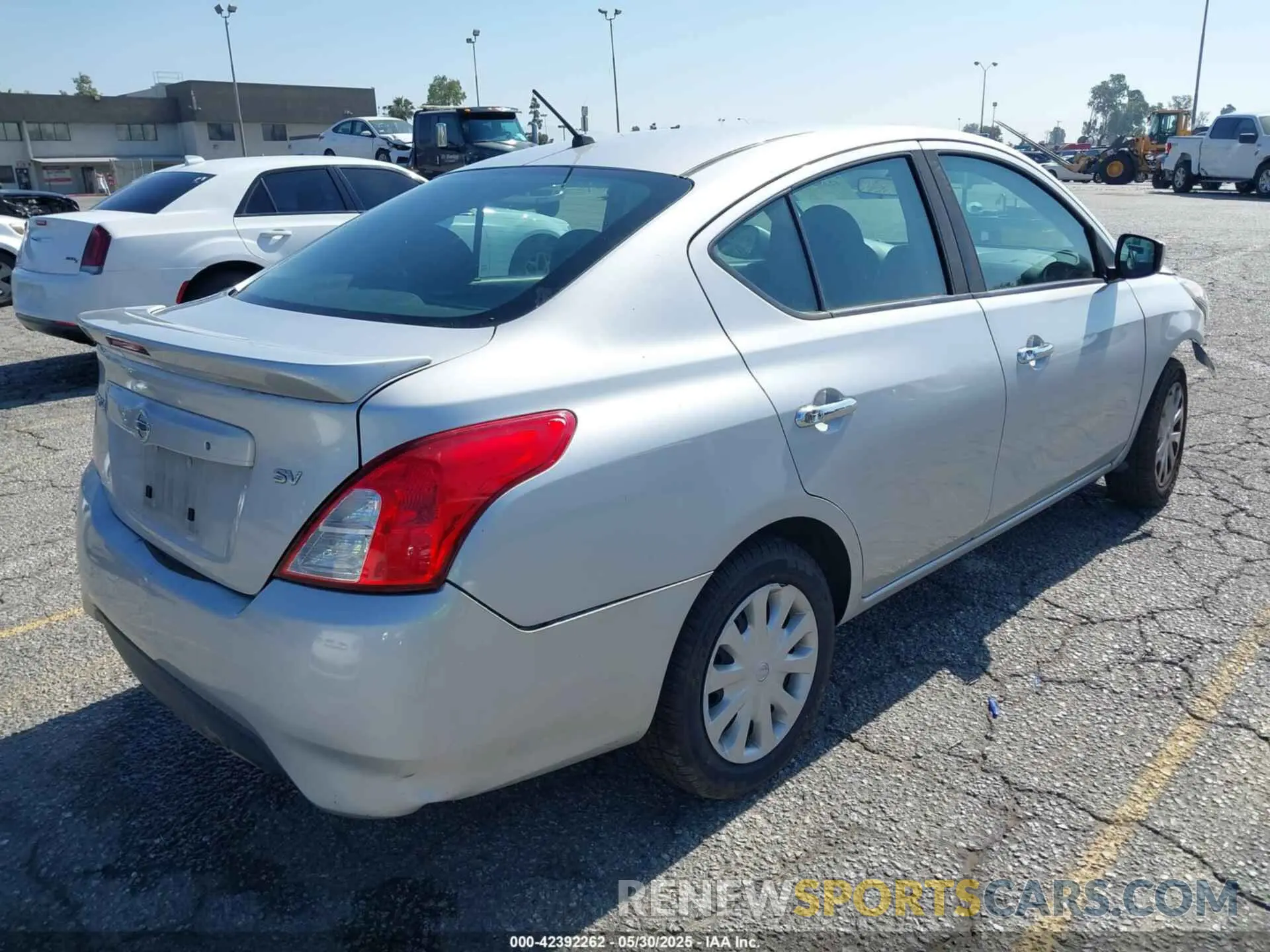 4 Photograph of a damaged car 3N1CN7AP6KL874283 NISSAN VERSA 2019