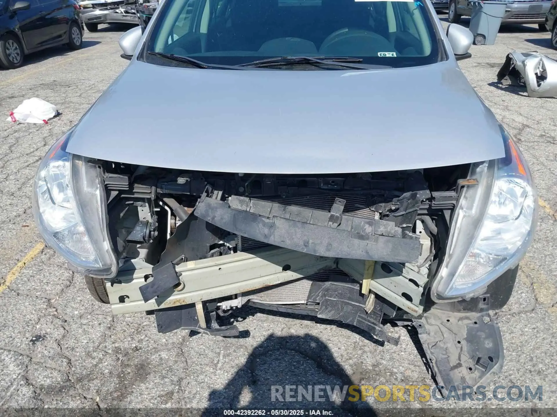 6 Photograph of a damaged car 3N1CN7AP6KL874283 NISSAN VERSA 2019