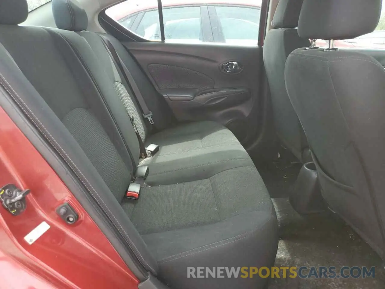 10 Photograph of a damaged car 3N1CN7AP6KL876518 NISSAN VERSA 2019