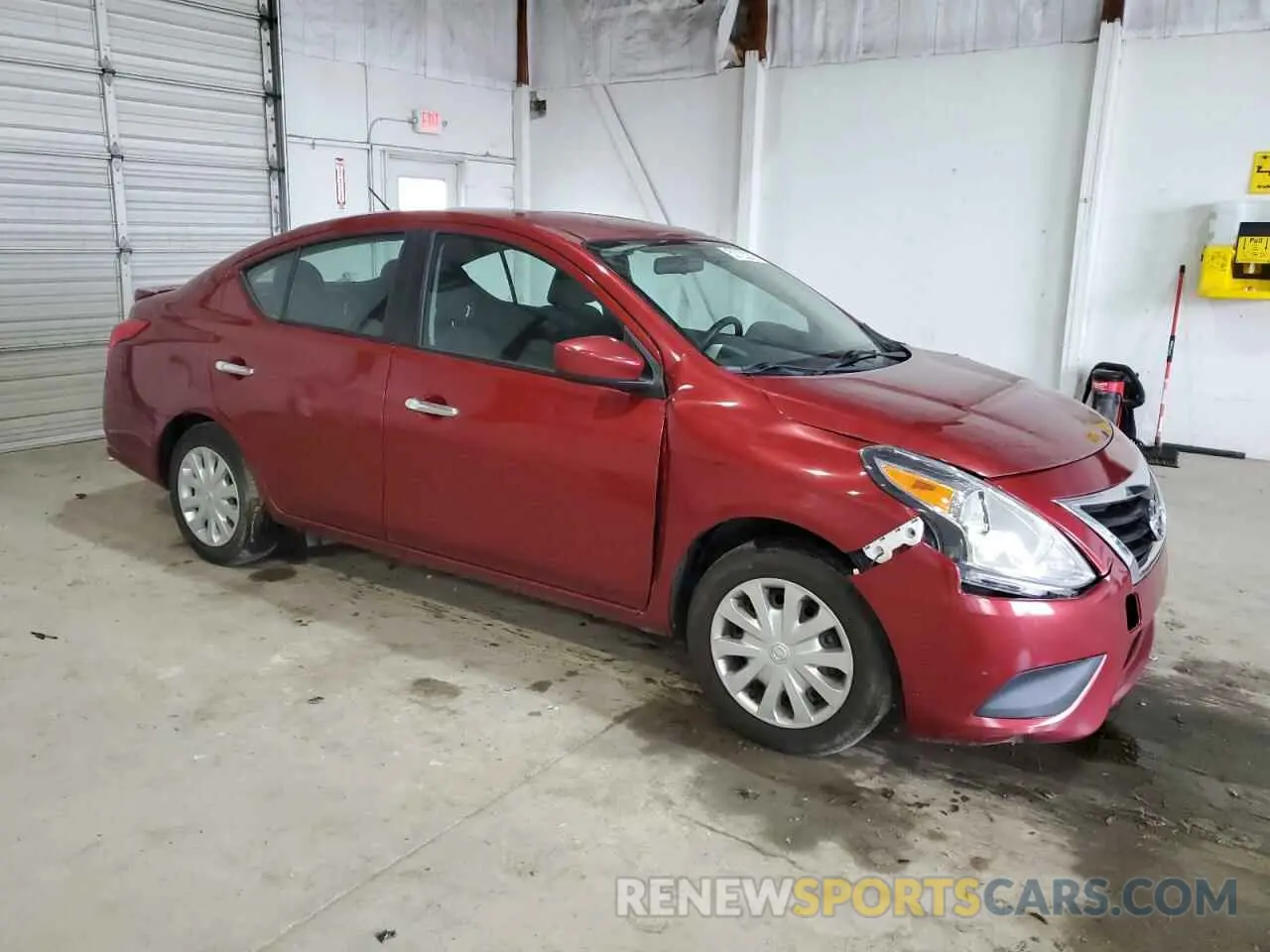 4 Photograph of a damaged car 3N1CN7AP6KL876518 NISSAN VERSA 2019