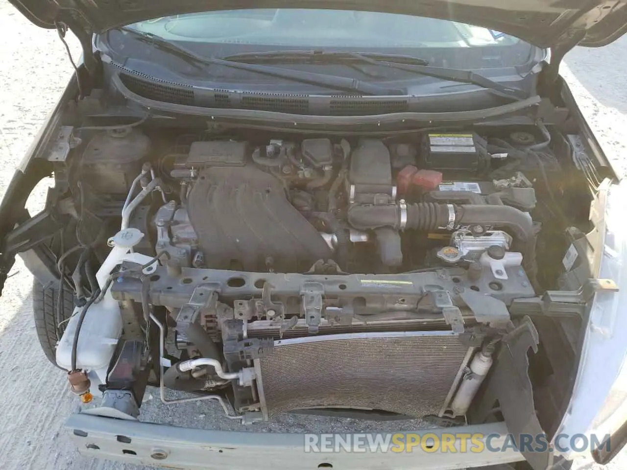 13 Photograph of a damaged car 3N1CN7AP6KL881136 NISSAN VERSA 2019