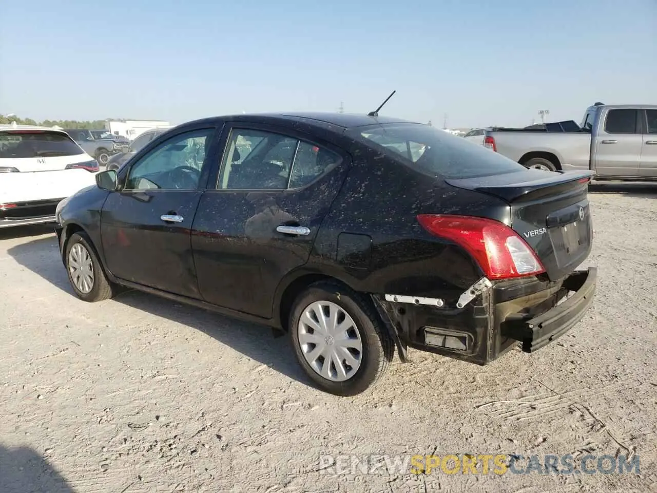 2 Photograph of a damaged car 3N1CN7AP6KL881136 NISSAN VERSA 2019