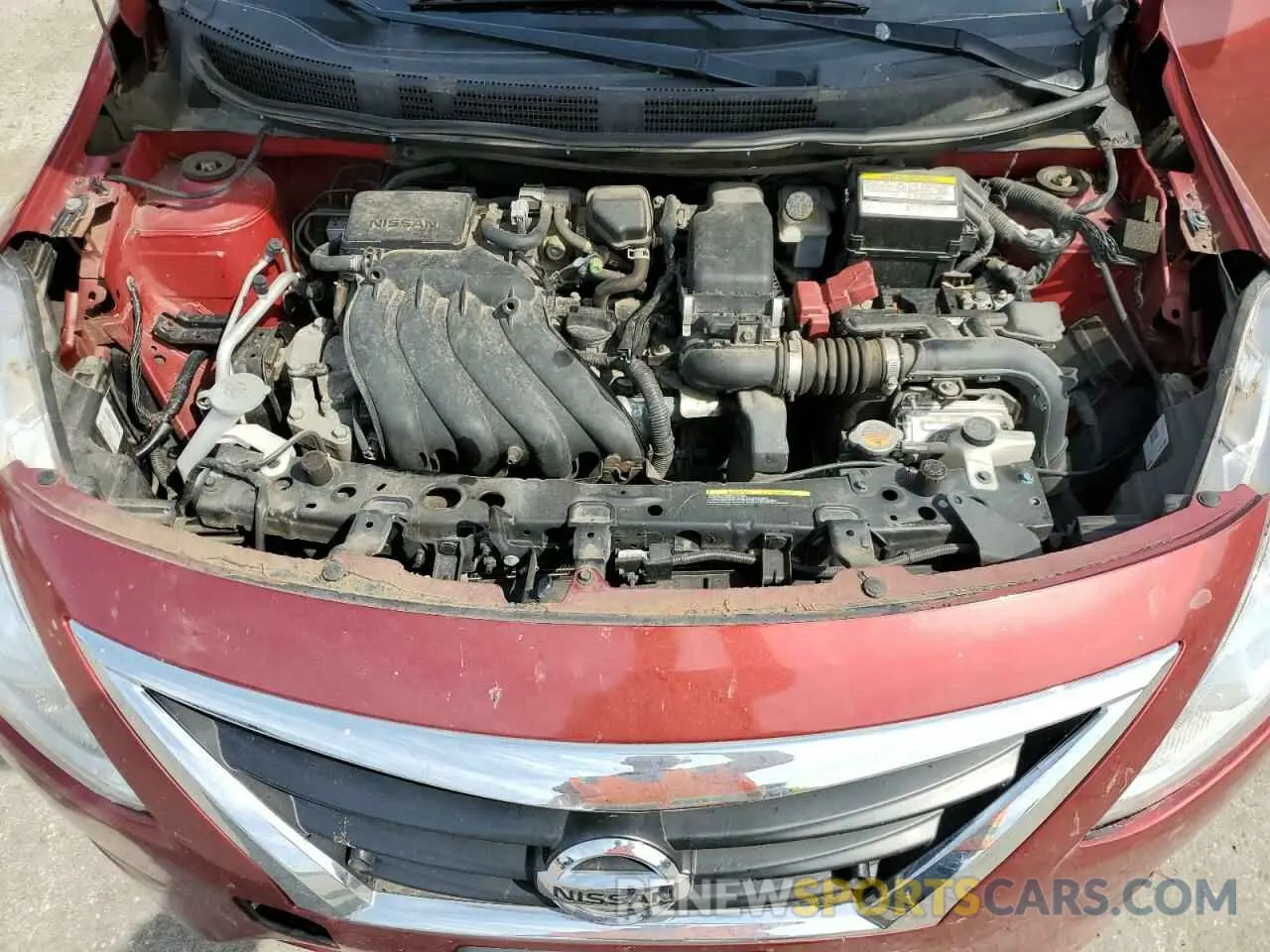 11 Photograph of a damaged car 3N1CN7AP7KL801794 NISSAN VERSA 2019