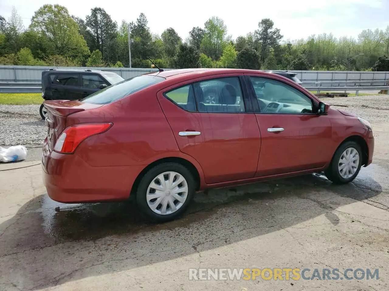 3 Photograph of a damaged car 3N1CN7AP7KL801794 NISSAN VERSA 2019