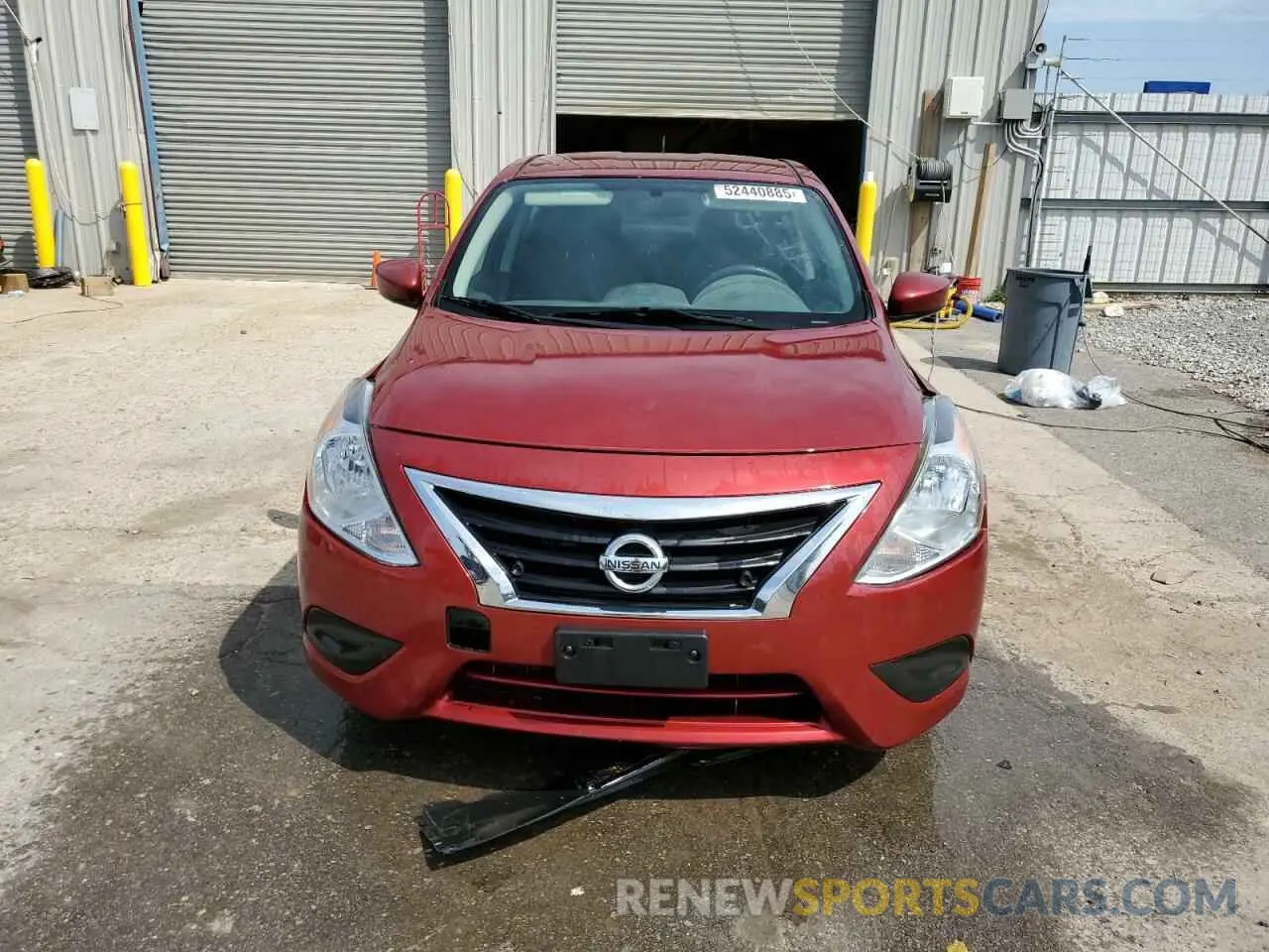 5 Photograph of a damaged car 3N1CN7AP7KL801794 NISSAN VERSA 2019