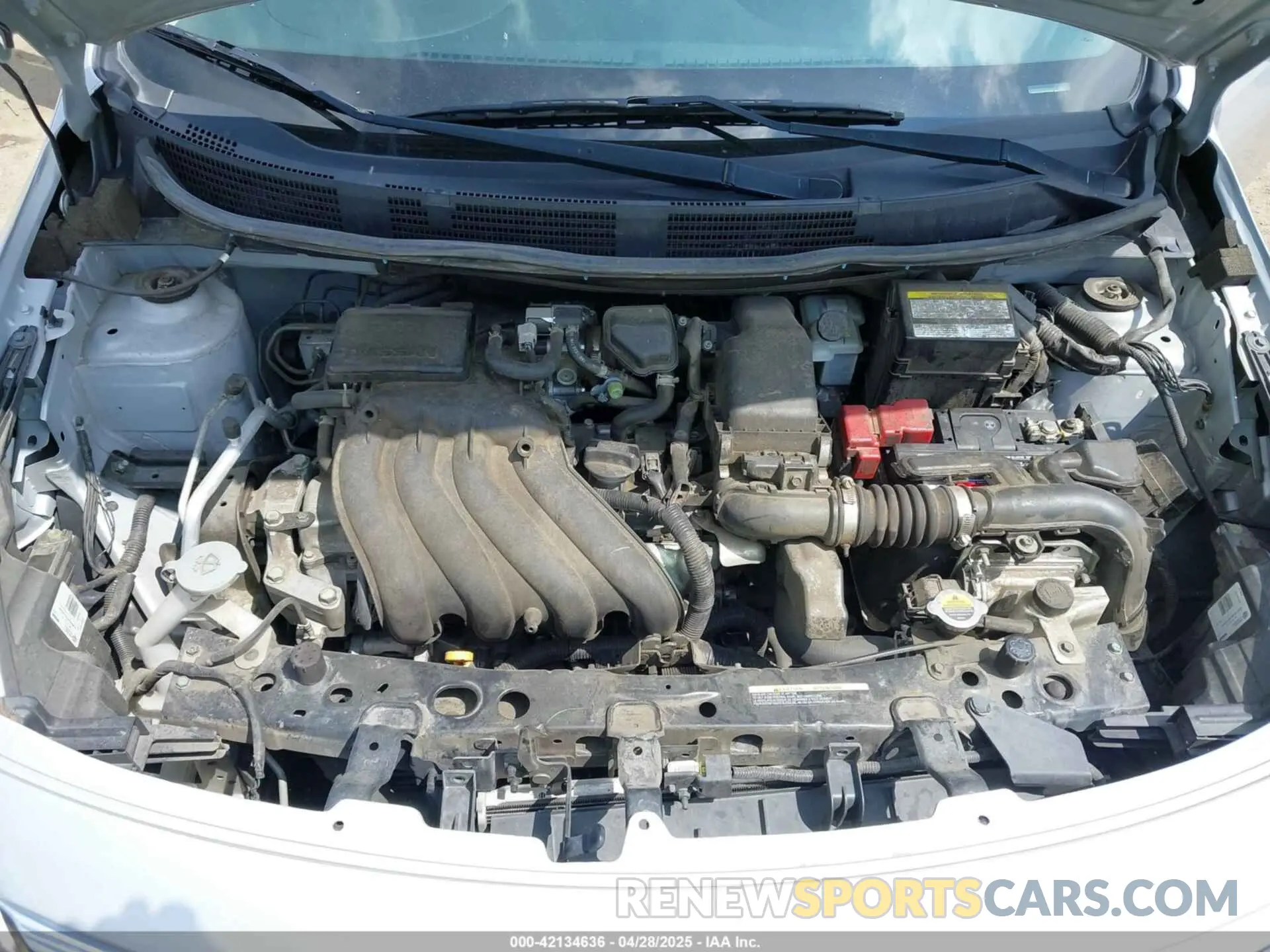 10 Photograph of a damaged car 3N1CN7AP7KL804002 NISSAN VERSA 2019